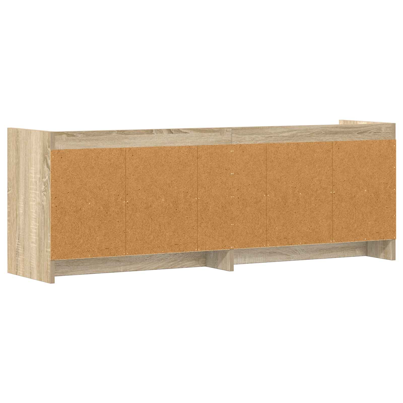 Meuble TV 135 x 33 x 47 cm Chêne Sonoma Bois d'ingénierie