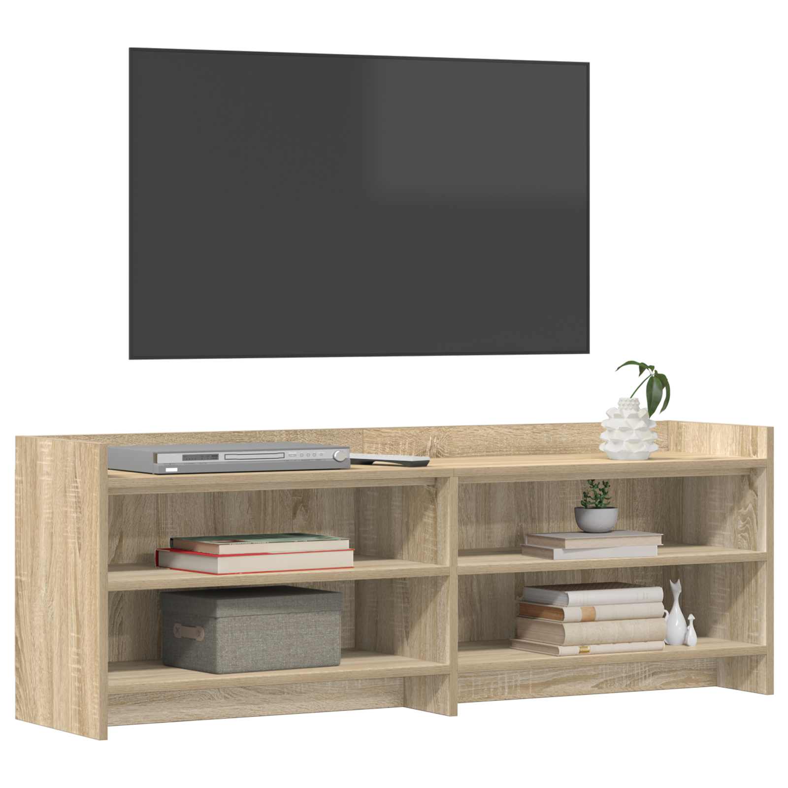Meuble TV 135 x 33 x 47 cm Chêne Sonoma Bois d'ingénierie