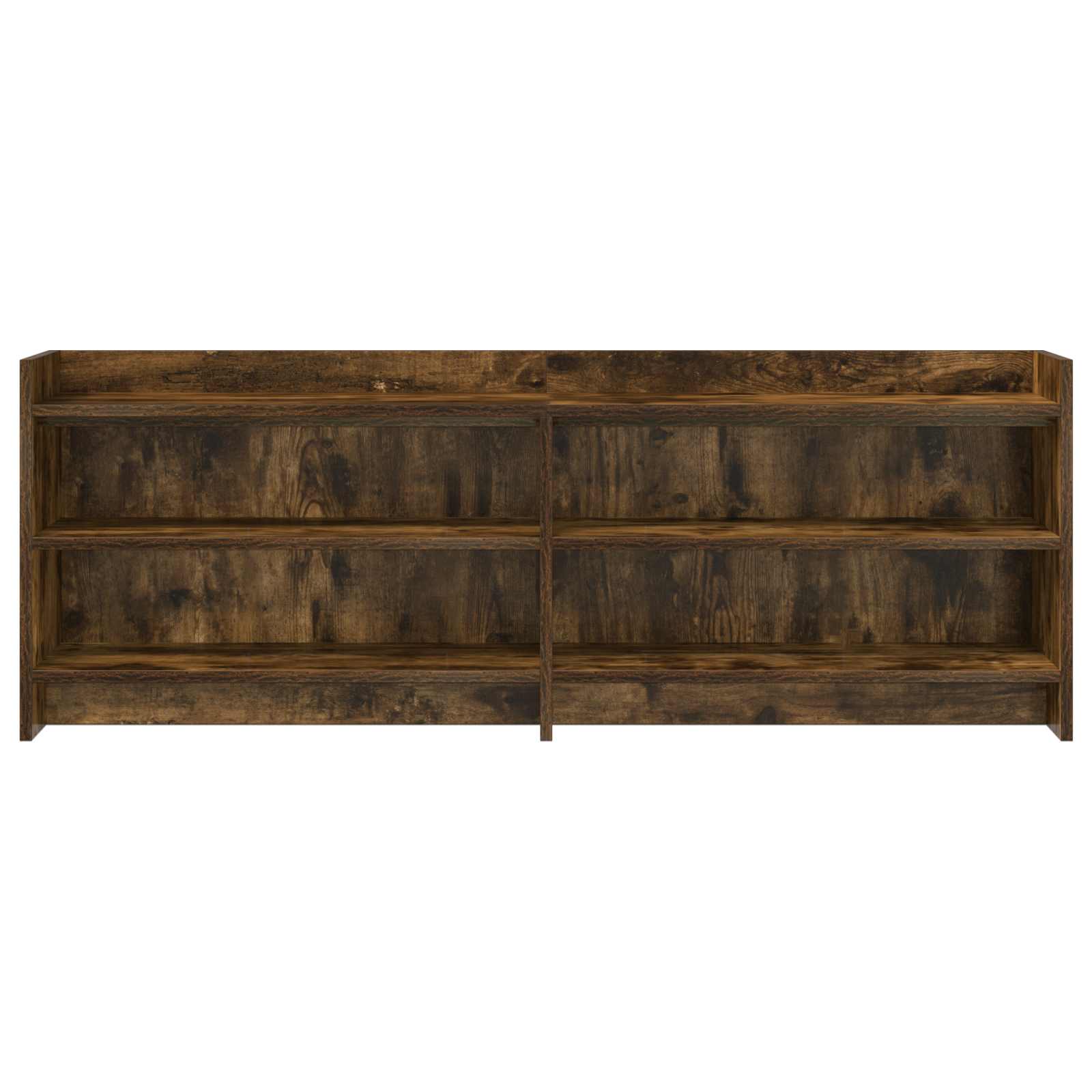 Meuble TV 135 x 33 x 47 cm Chêne fumé Bois d'ingénierie