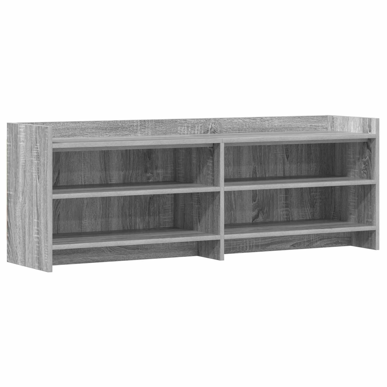 Meuble TV 135 x 33 x 47 cm Sonoma gris Bois d'ingénierie