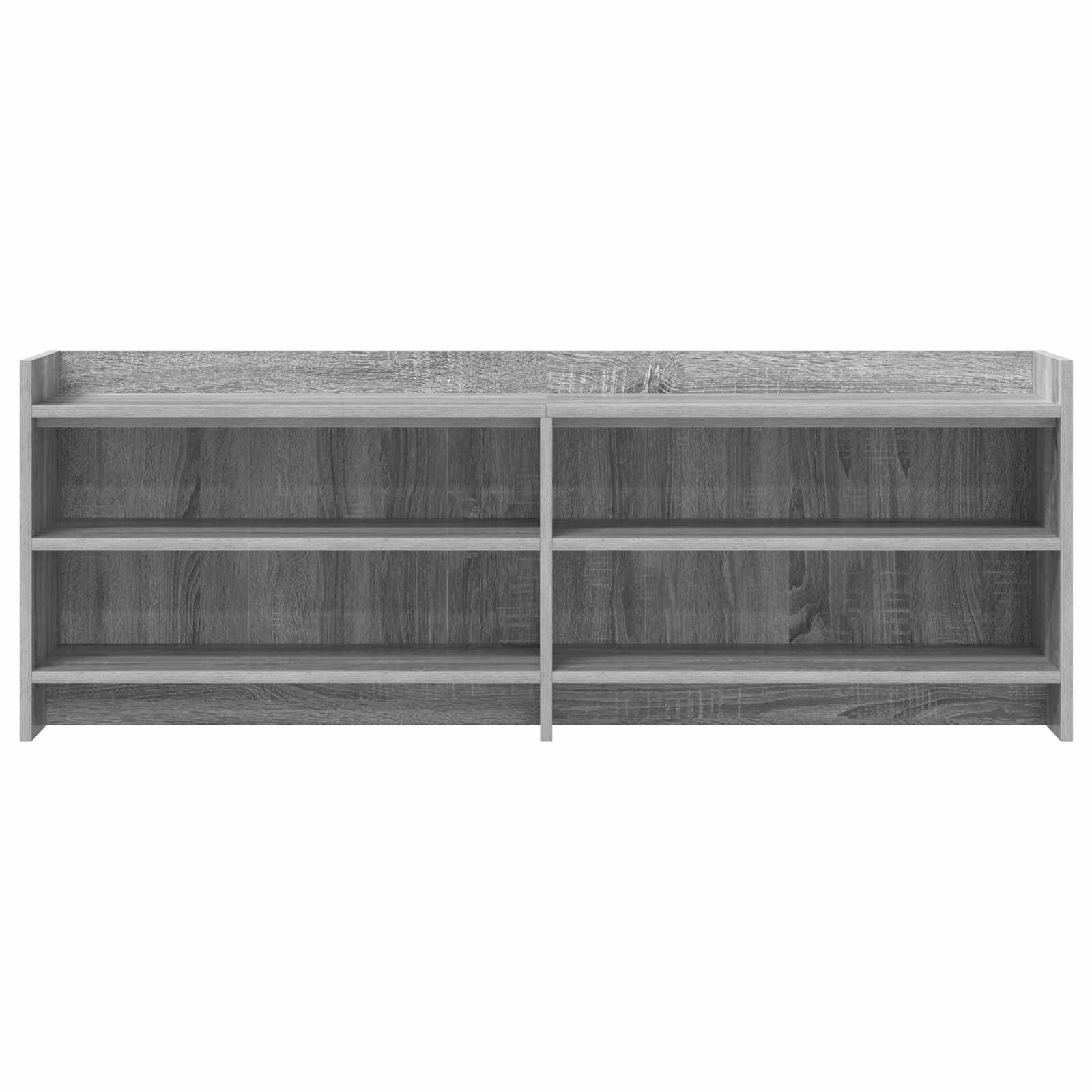 Meuble TV 135 x 33 x 47 cm Sonoma gris Bois d'ingénierie