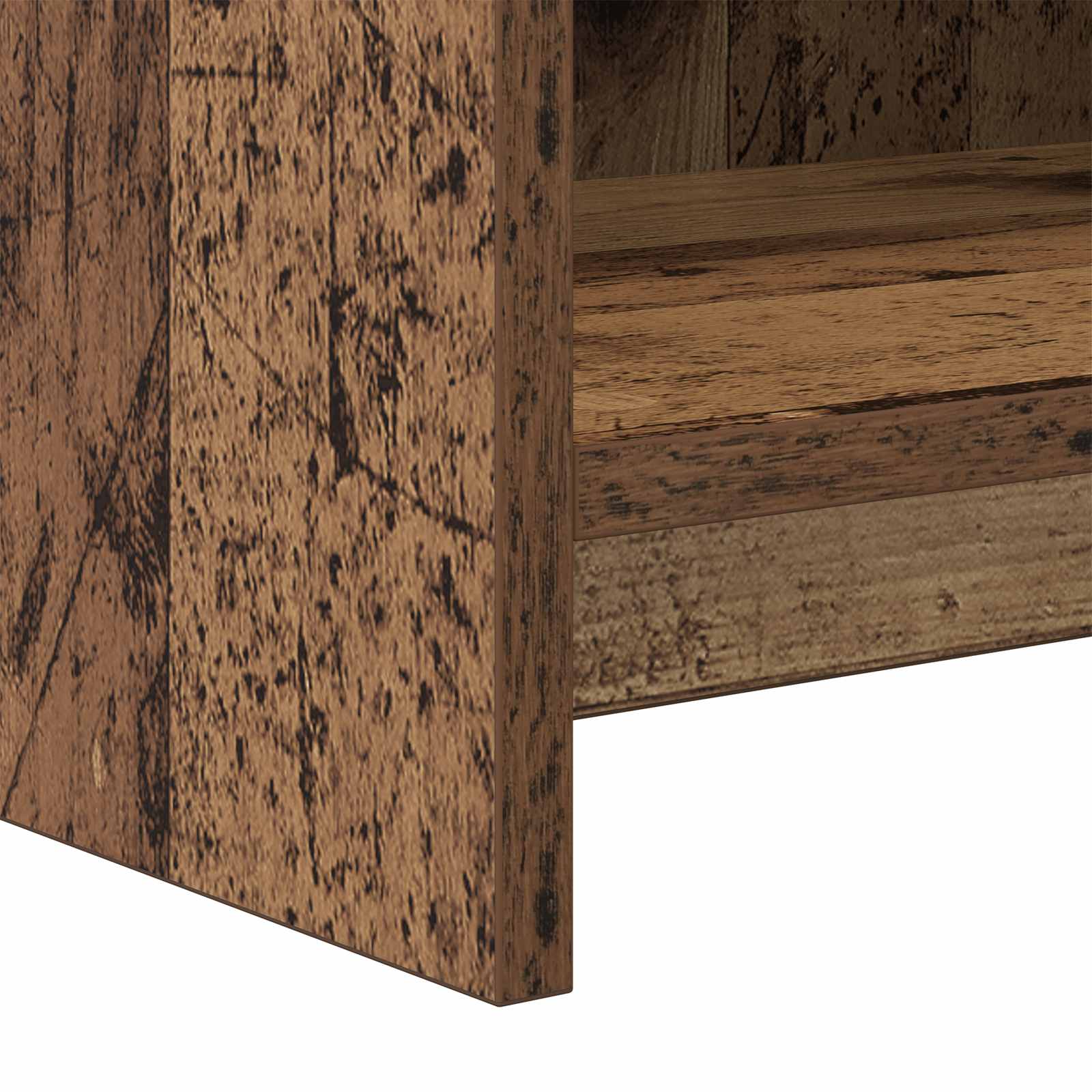 Meuble TV 135 x 33 x 47 cm Bois ancien Bois d'ingénierie