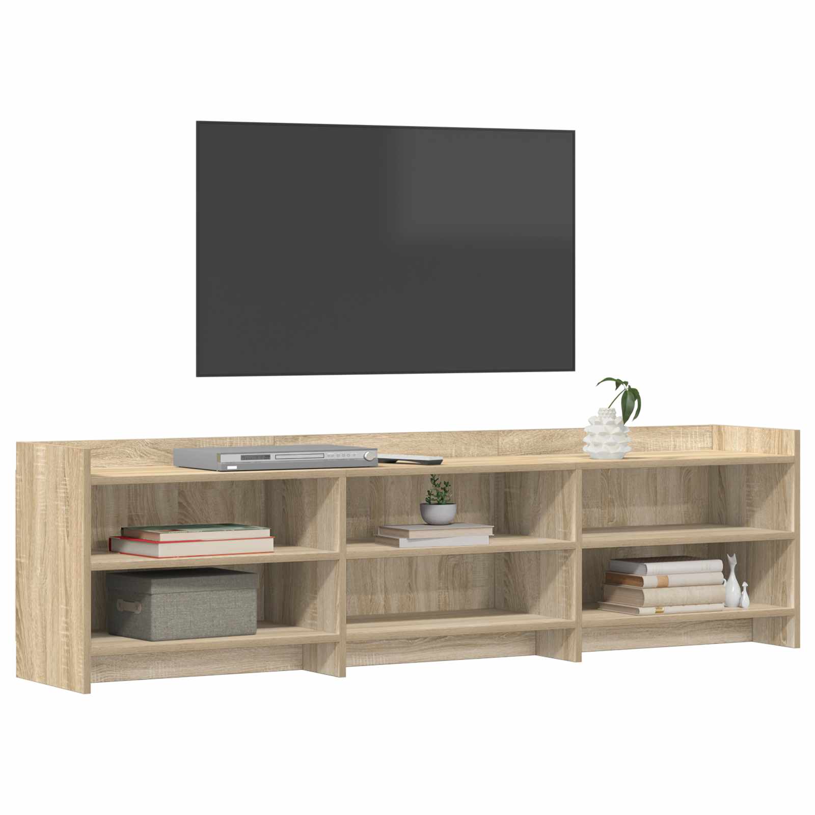Meuble TV 168 x 33 x 47 cm Chêne Sonoma Bois d'ingénierie