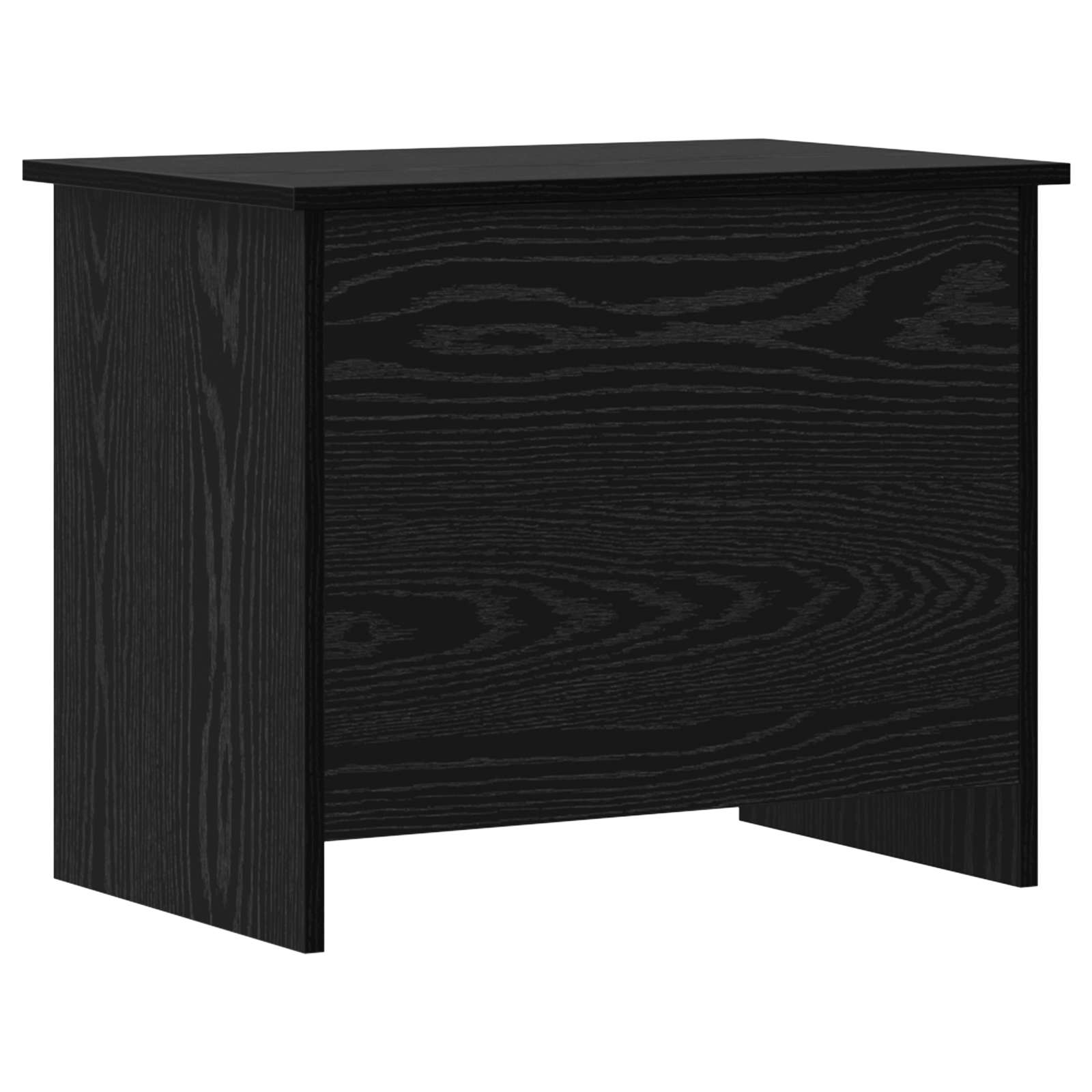 Coffre de rangement avec stockage Chêne noir 60 x 40 x 50 cm - XIOS