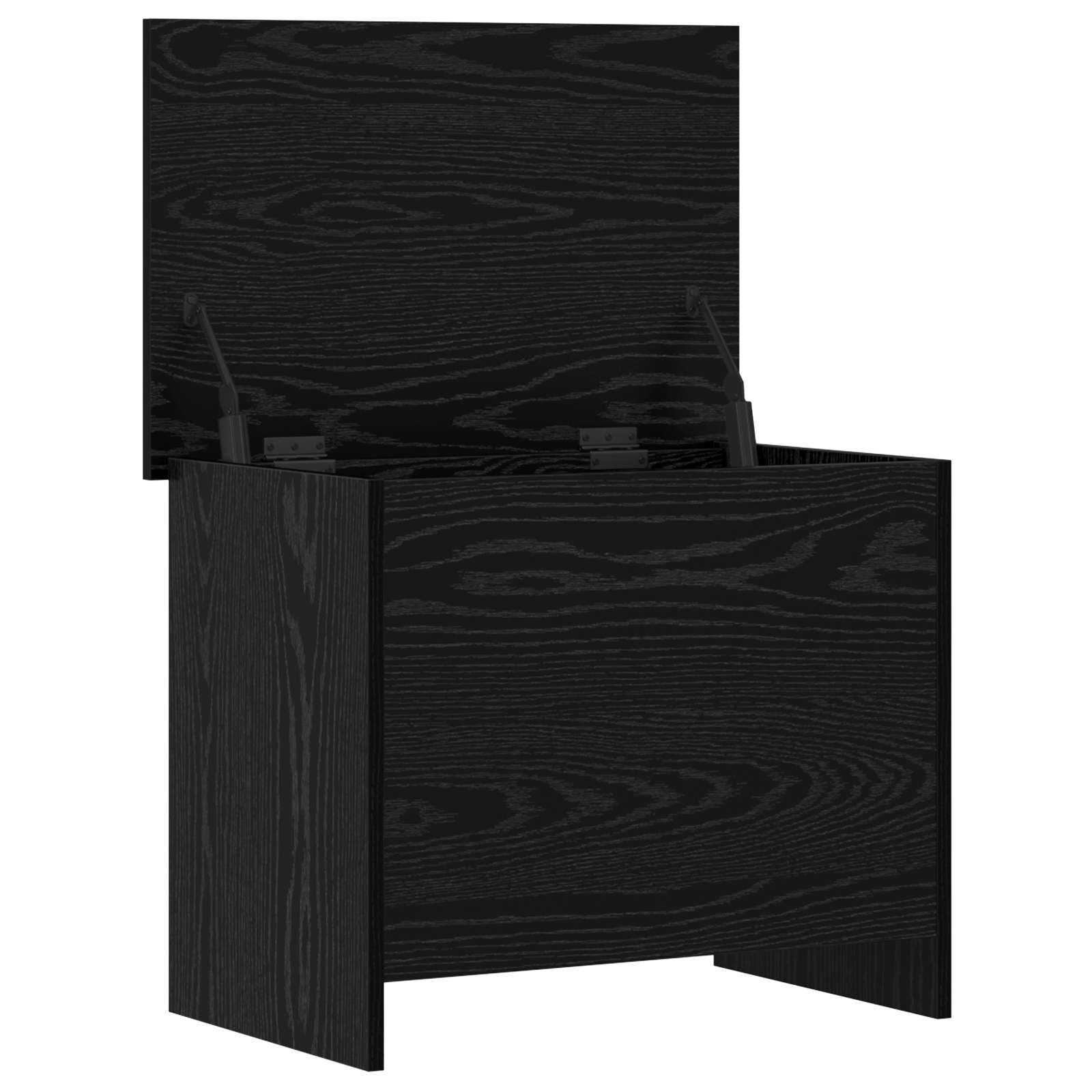 Coffre de rangement avec stockage Chêne noir 60 x 40 x 50 cm - XIOS