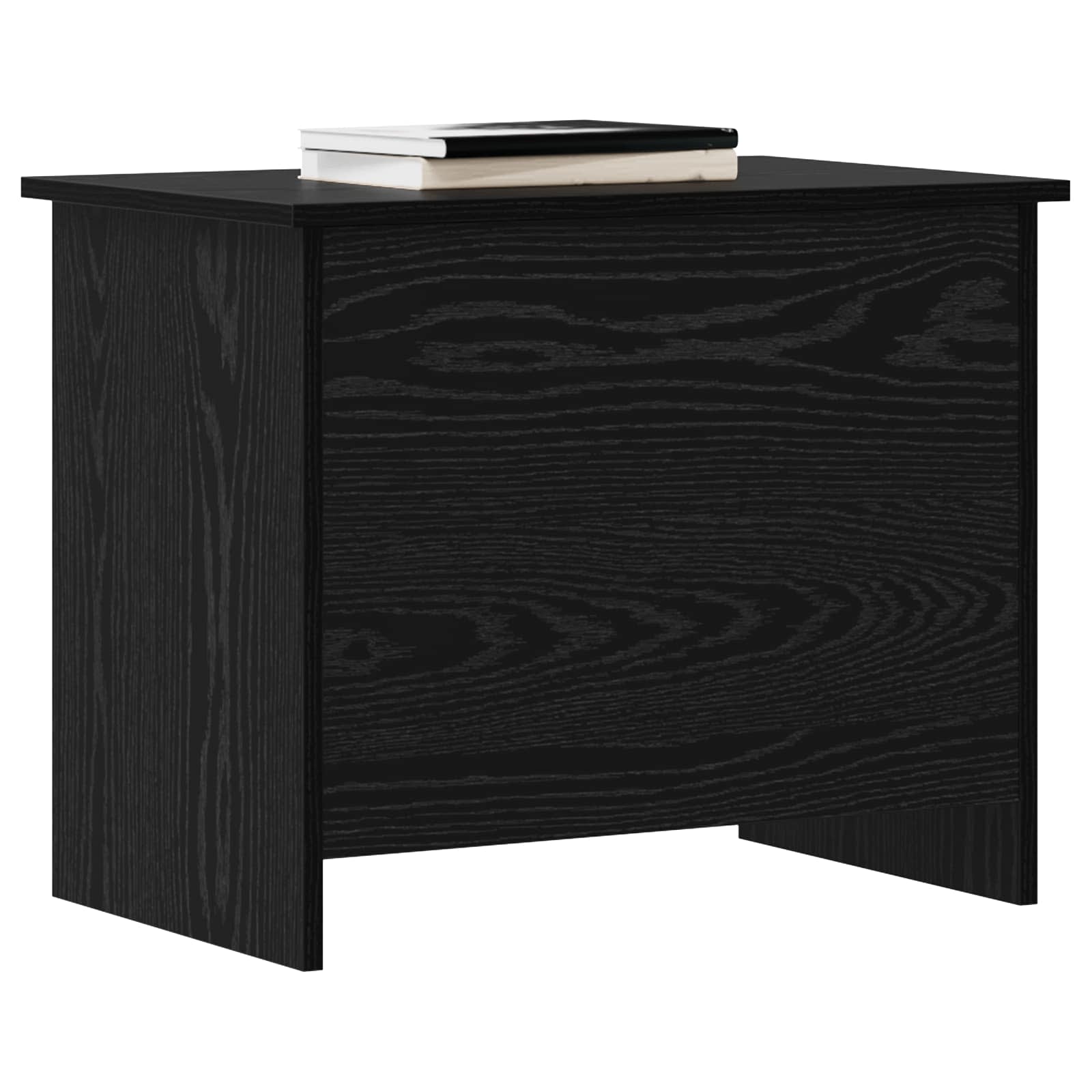 Coffre de rangement avec stockage Chêne noir 60 x 40 x 50 cm - XIOS