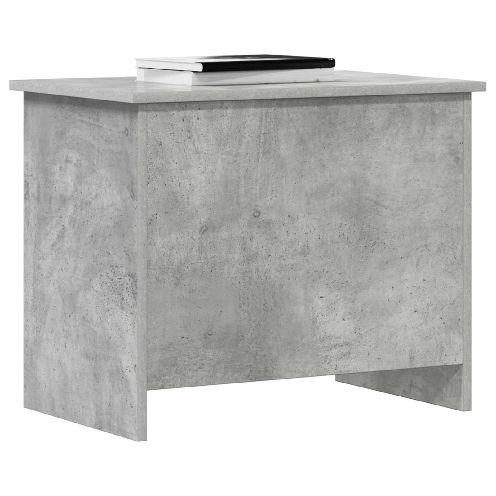 Coffre de rangement avec stockage Gris béton 60 x 40 x 50 cm