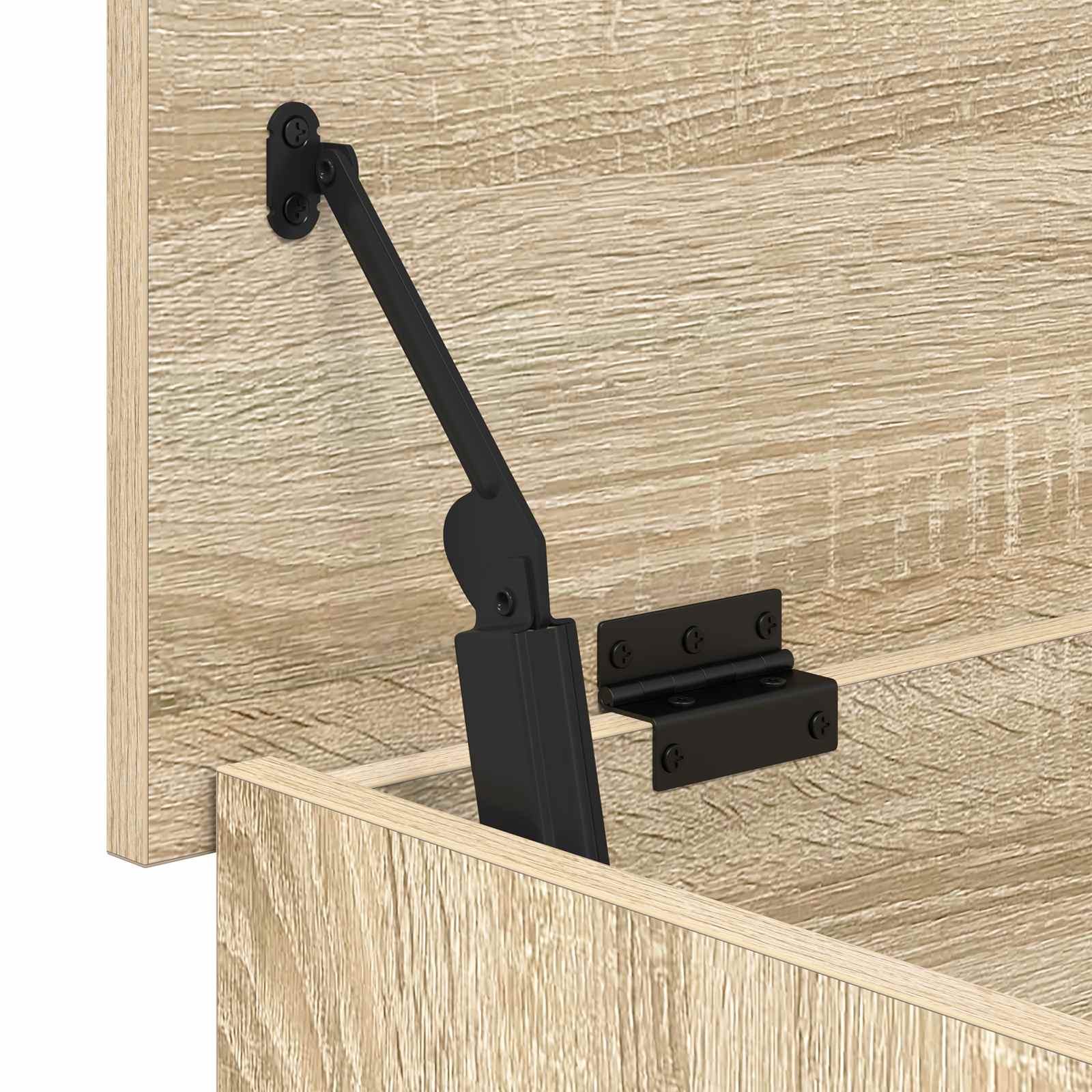 Coffre de rangement avec stockage Chêne Sonoma 80 x 40 x 50 cm
