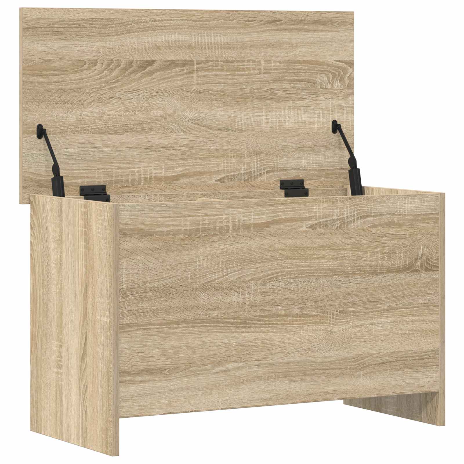 Coffre de rangement avec stockage Chêne Sonoma 80 x 40 x 50 cm