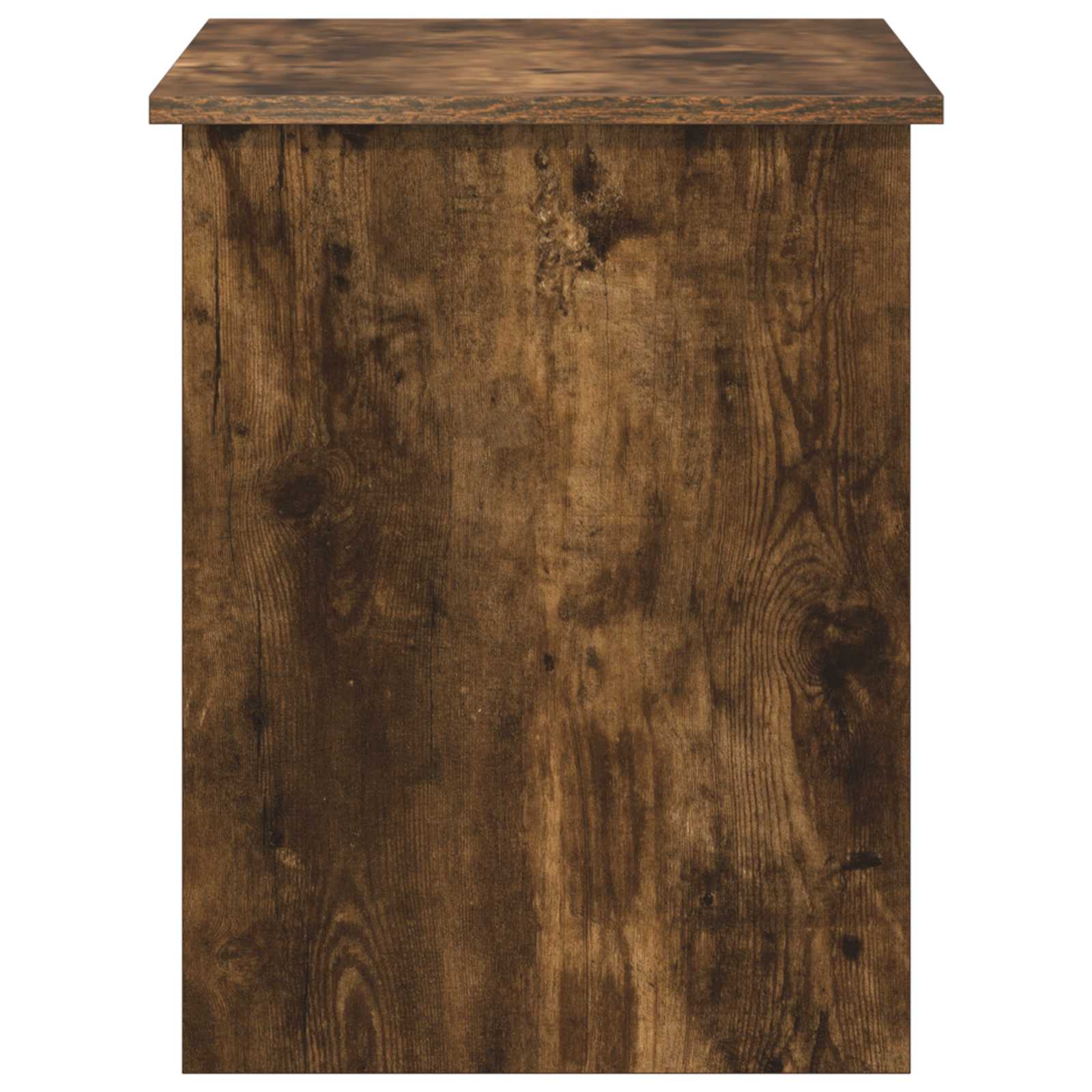 Coffre de rangement avec stockage Chêne fumé 80 x 40 x 50 cm