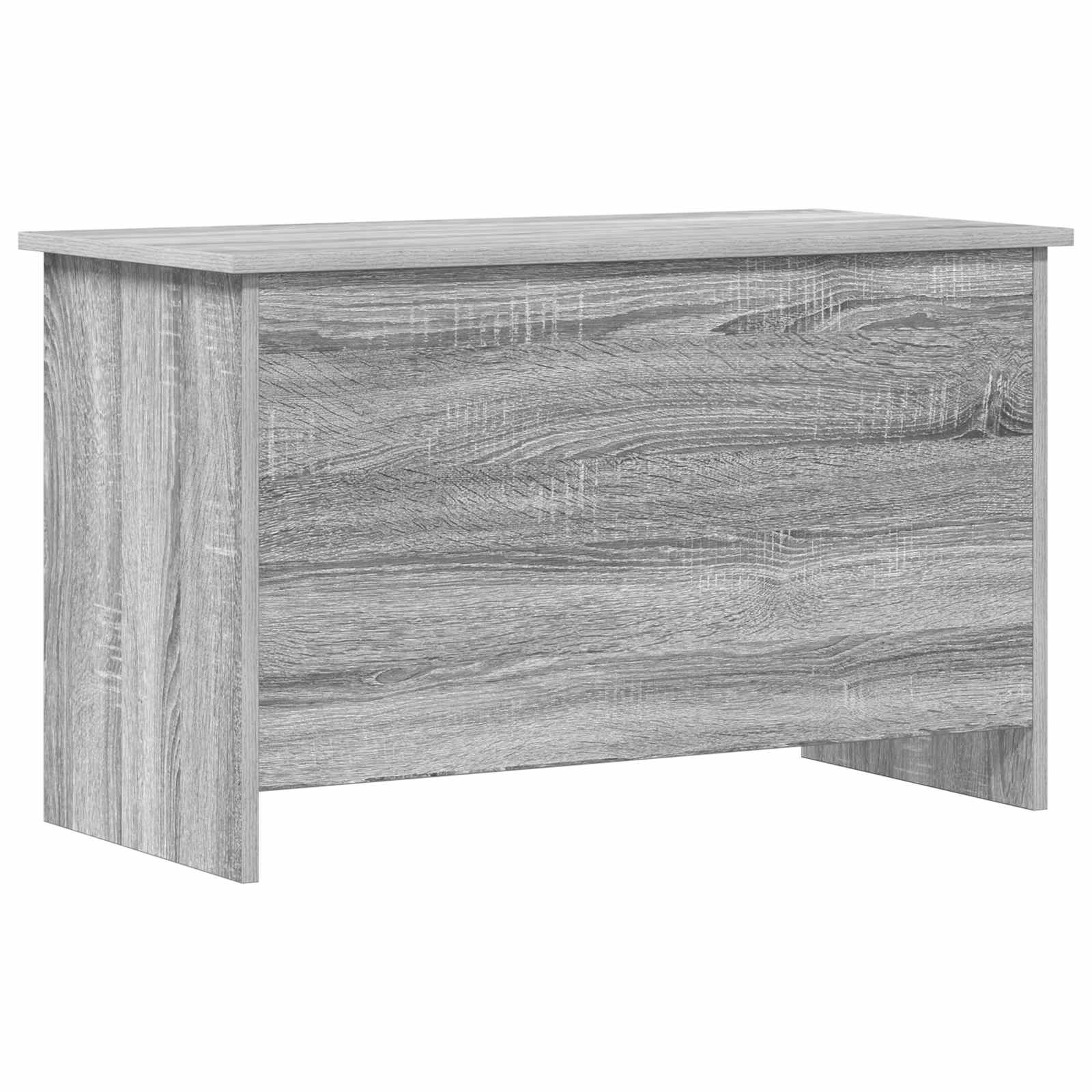 Coffre de rangement avec stockage Sonoma gris 80 x 40 x 50 cm