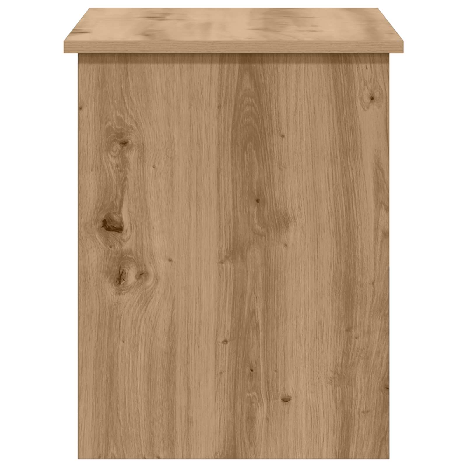 Coffre de rangement Chêne artisanal 80 x 40 x 50 cm