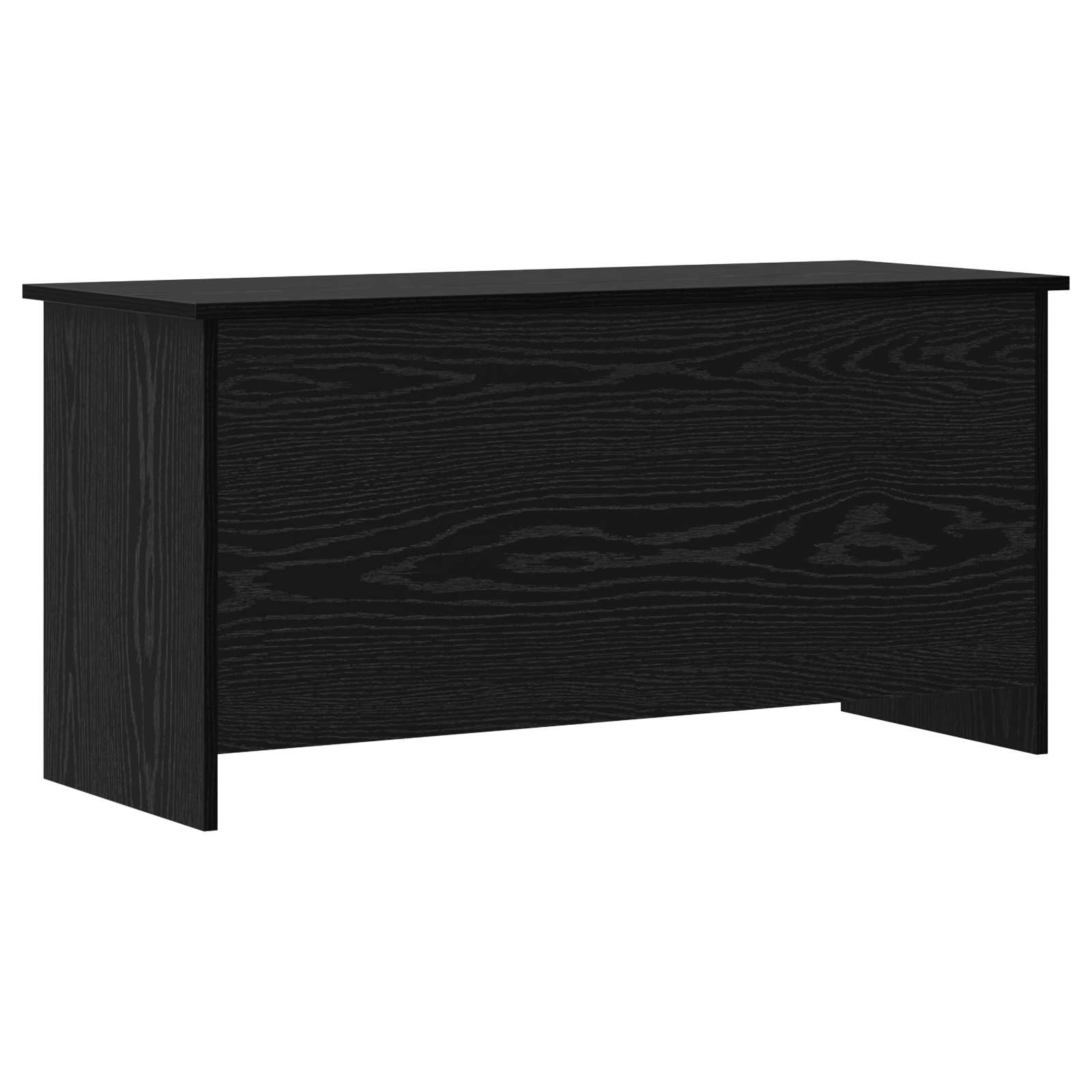 Coffre de rangement avec stockage Chêne noir 100 x 40 x 50 cm