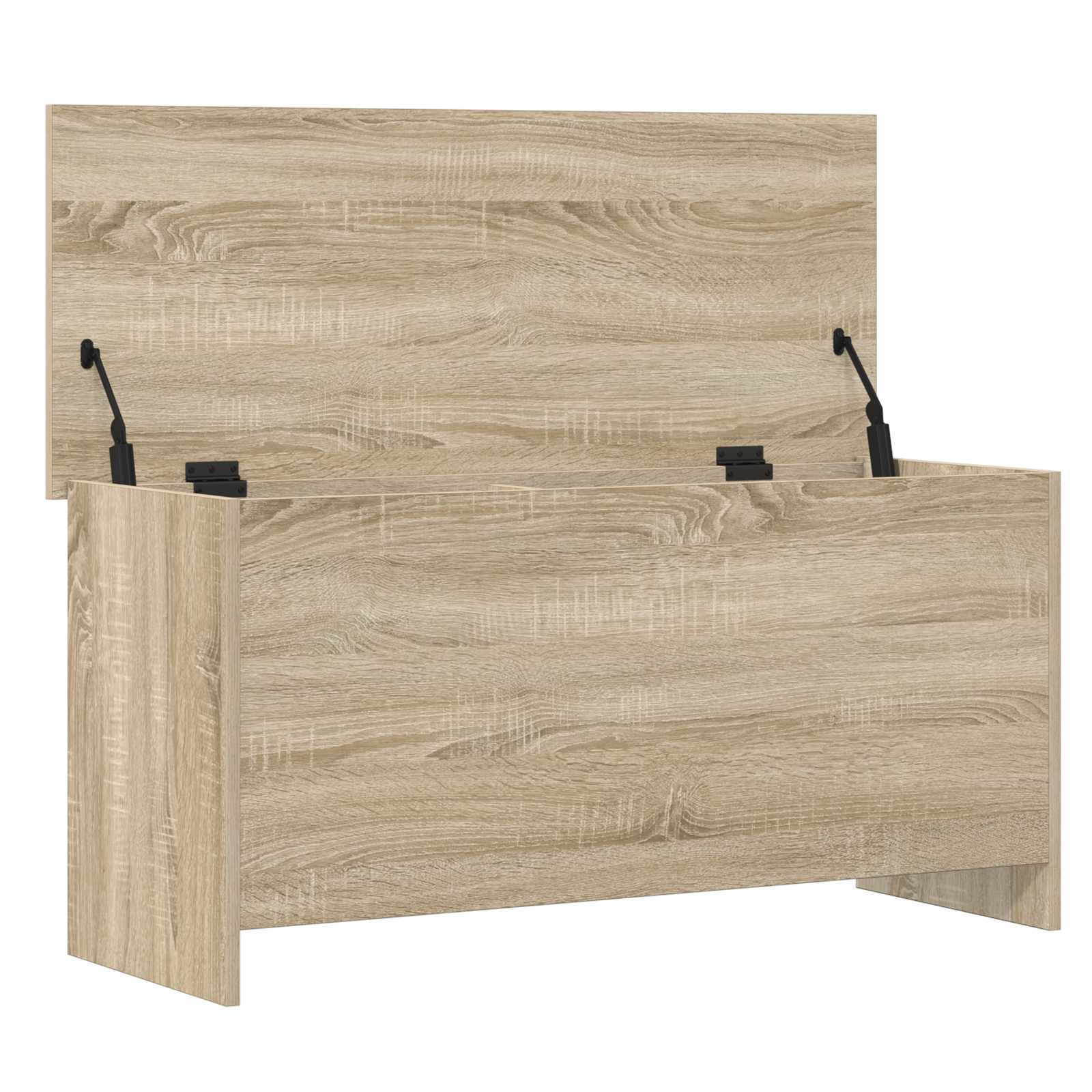 Coffre de rangement avec stockage Chêne Sonoma 100 x 40 x 50 cm