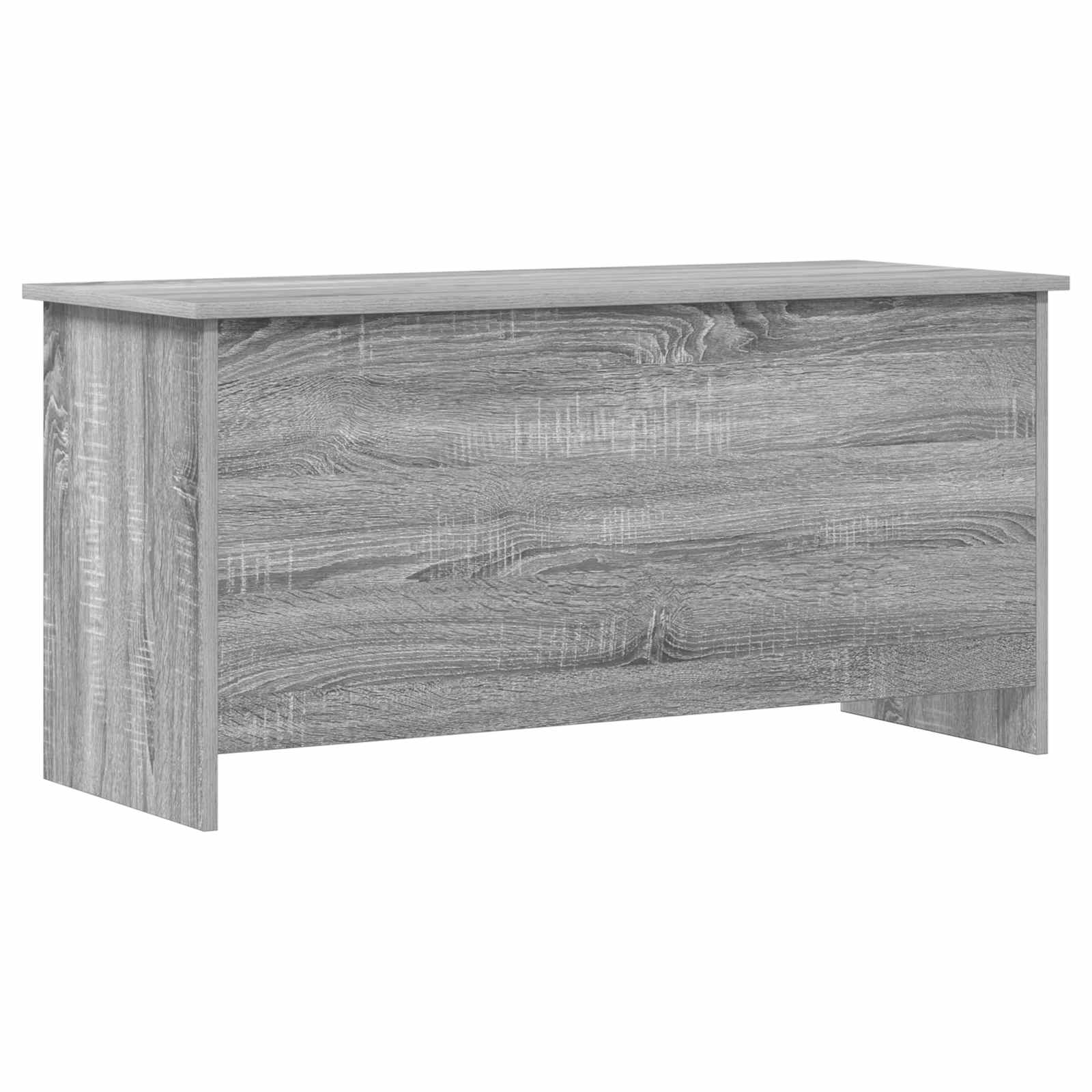 Coffre de rangement avec stockage Sonoma gris 100 x 40 x 50 cm