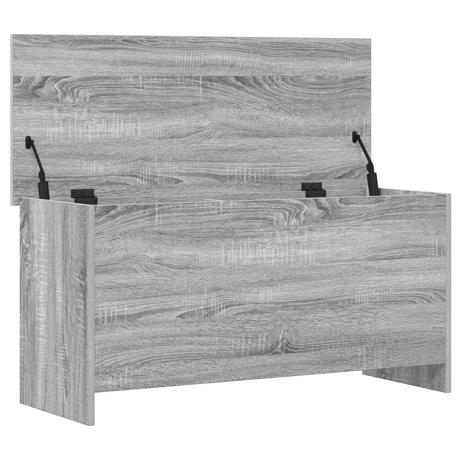 Coffre de rangement avec stockage Sonoma gris 100 x 40 x 50 cm