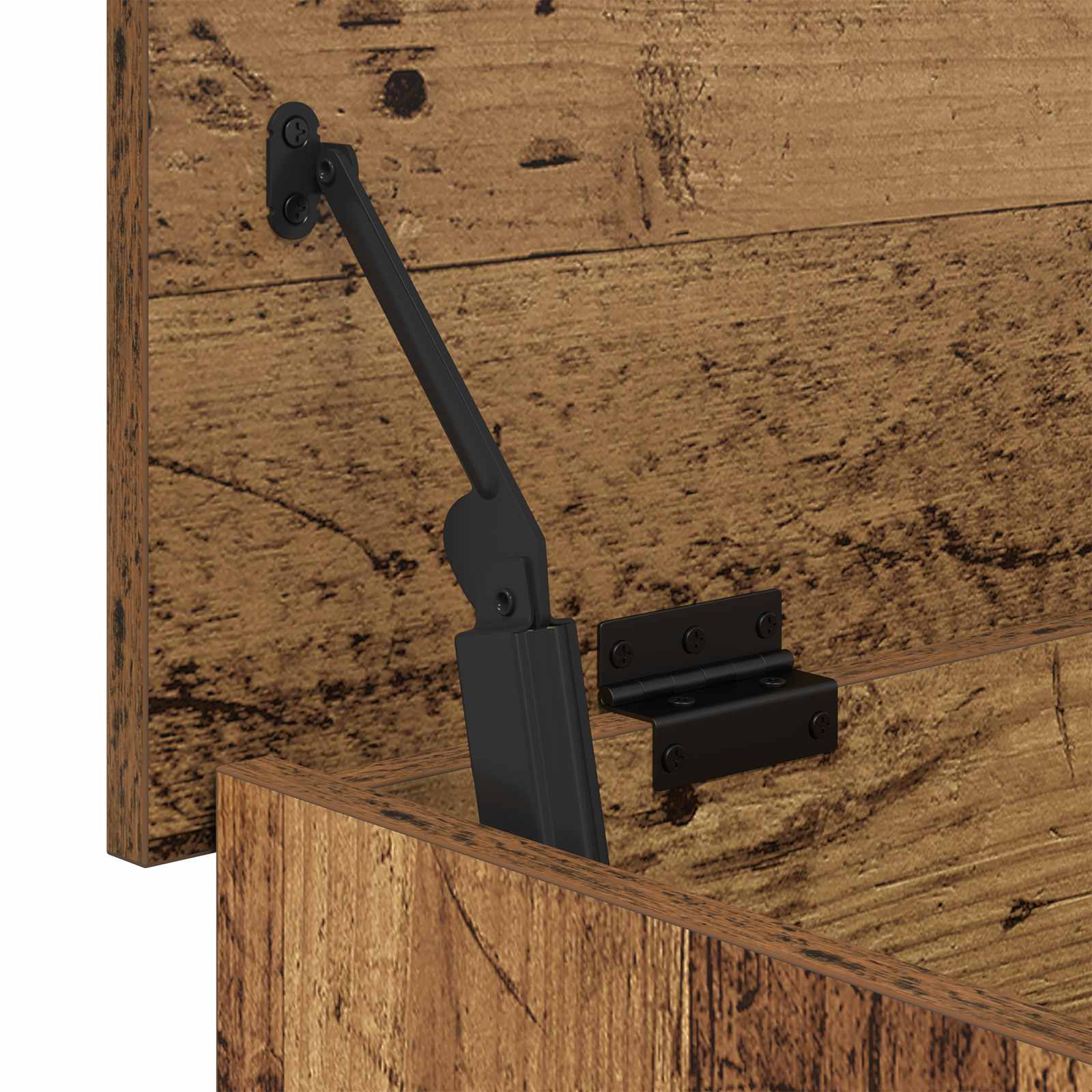 Coffre de rangement avec stockage Bois ancien 100 x 40 x 50 cm