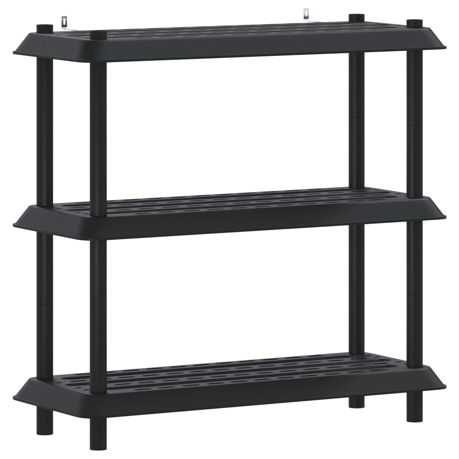 Unité de rangement 3 niveaux 100 x 40 x 96 cm PP Anthracite - XIOS