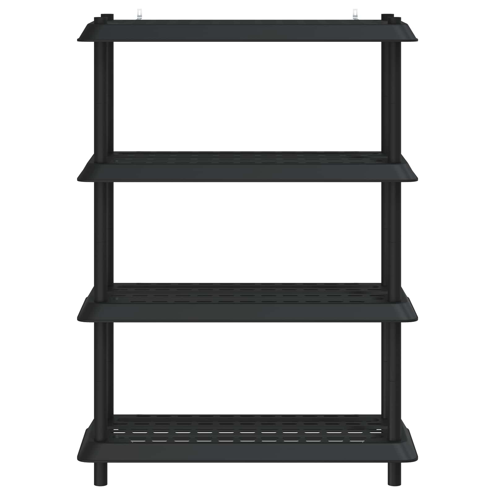 Unité de rangement 4 niveaux 100 x 40 x 136,5 cm PP Anthracite - XIOS