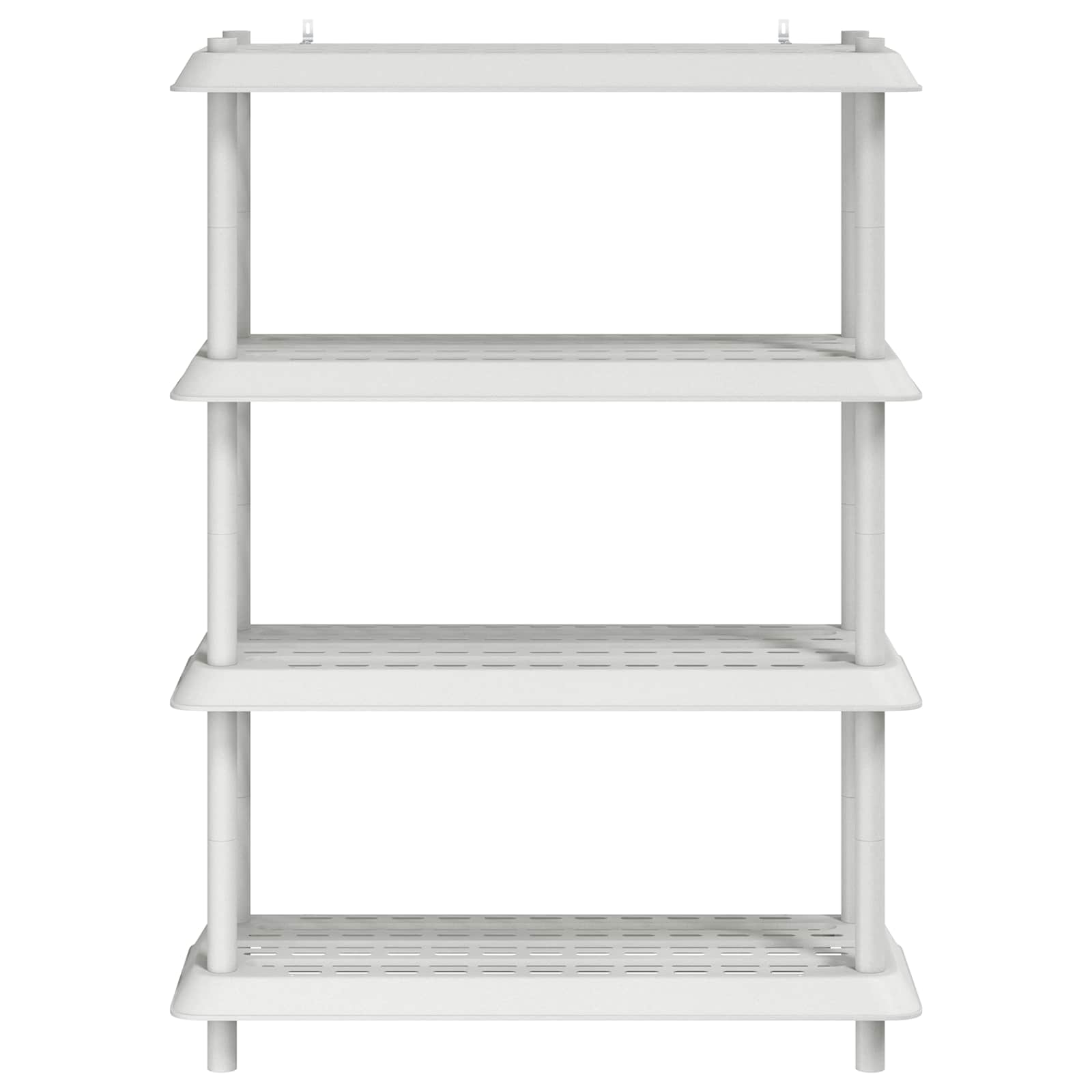 Unité de rangement 4 niveaux 100 x 40 x 136,5 cm PP Blanc - XIOS