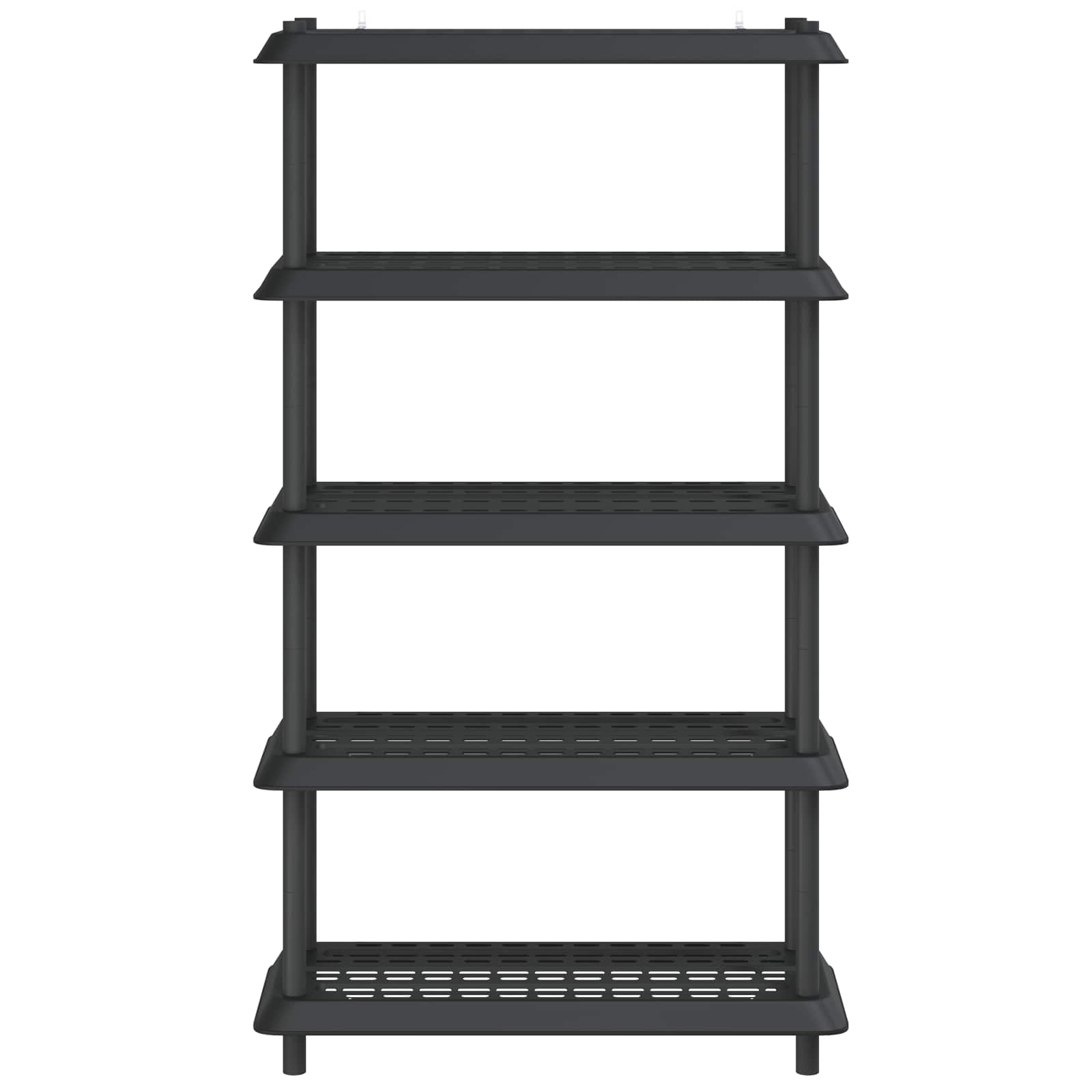 Unité de rangement 5 niveaux 100 x 40 x 177 cm PP Anthracite - XIOS
