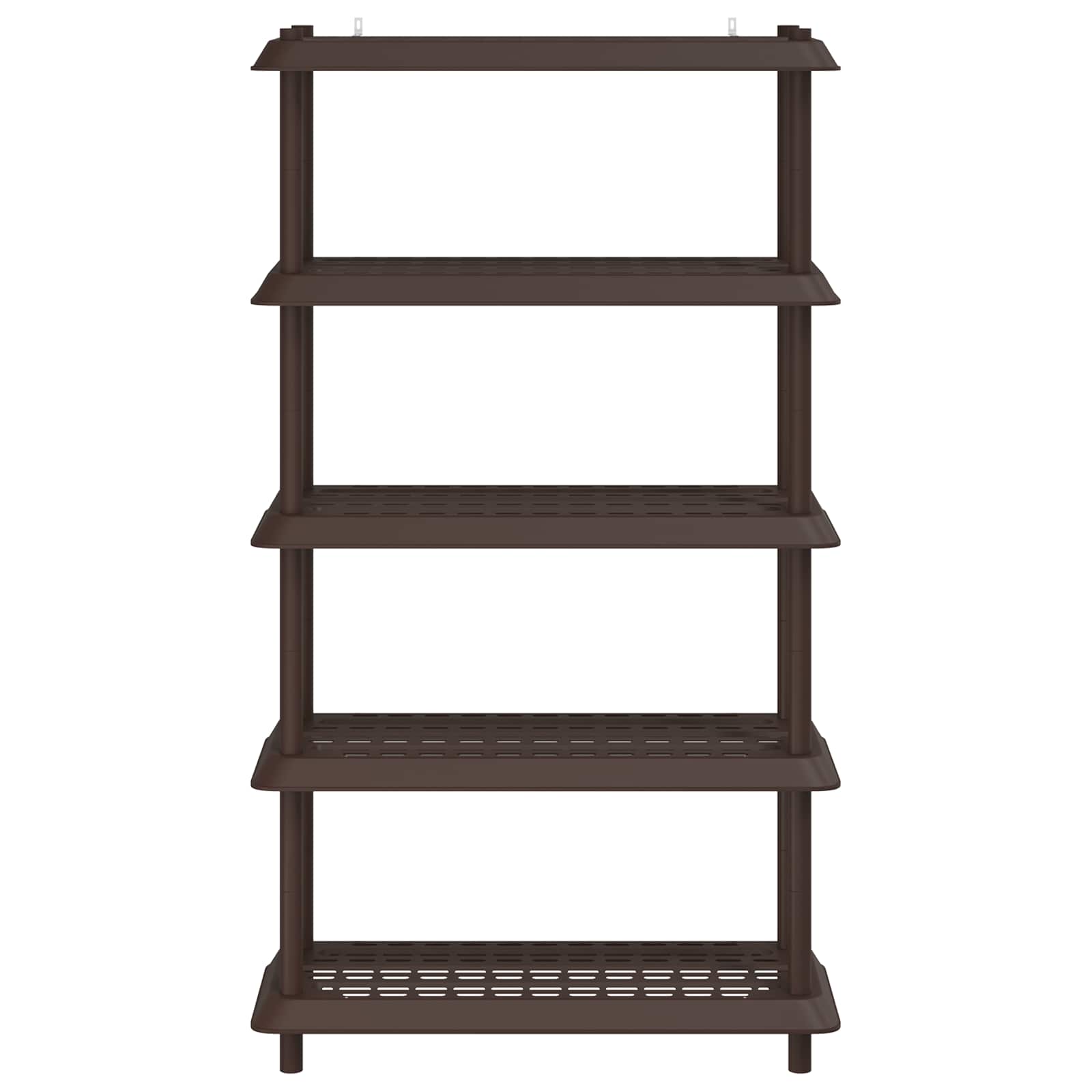 Unité de rangement 5 niveaux 100 x 40 x 177 cm PP Marron - XIOS