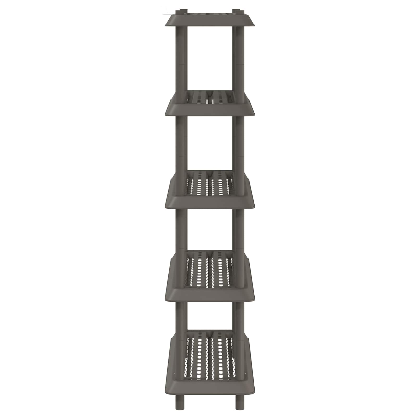 Unité de rangement 5 niveaux 100 x 40 x 177 cm PP Gris clair - XIOS