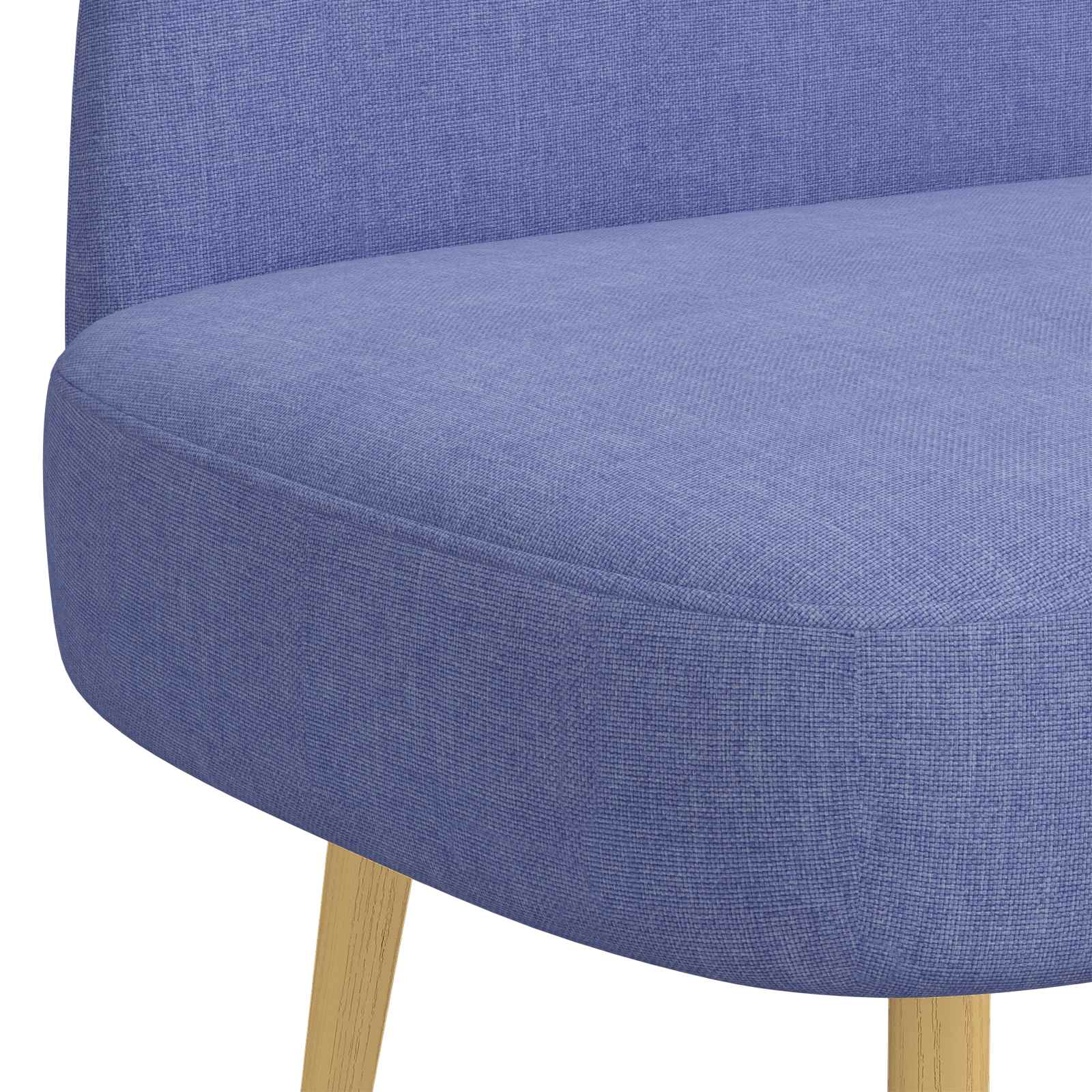 Banc rembourré avec dossier Bleu jean 110 x 60 x 76 cm - XIOS