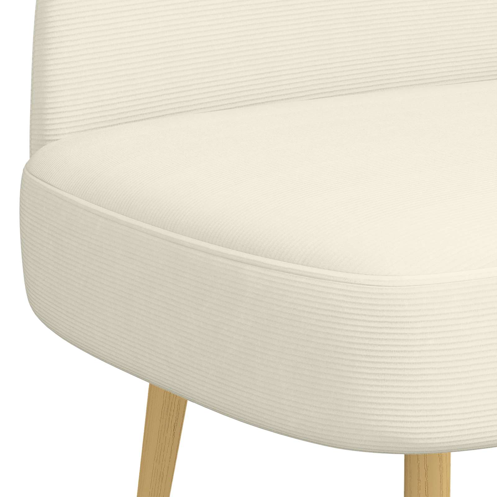 Banc rembourré avec dossier Crème 110 x 60 x 76 cm - XIOS