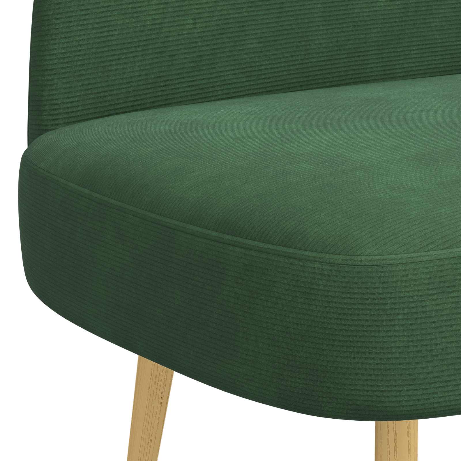 Banc rembourré avec dossier Vert jungle 110 x 60 x 76 cm - XIOS