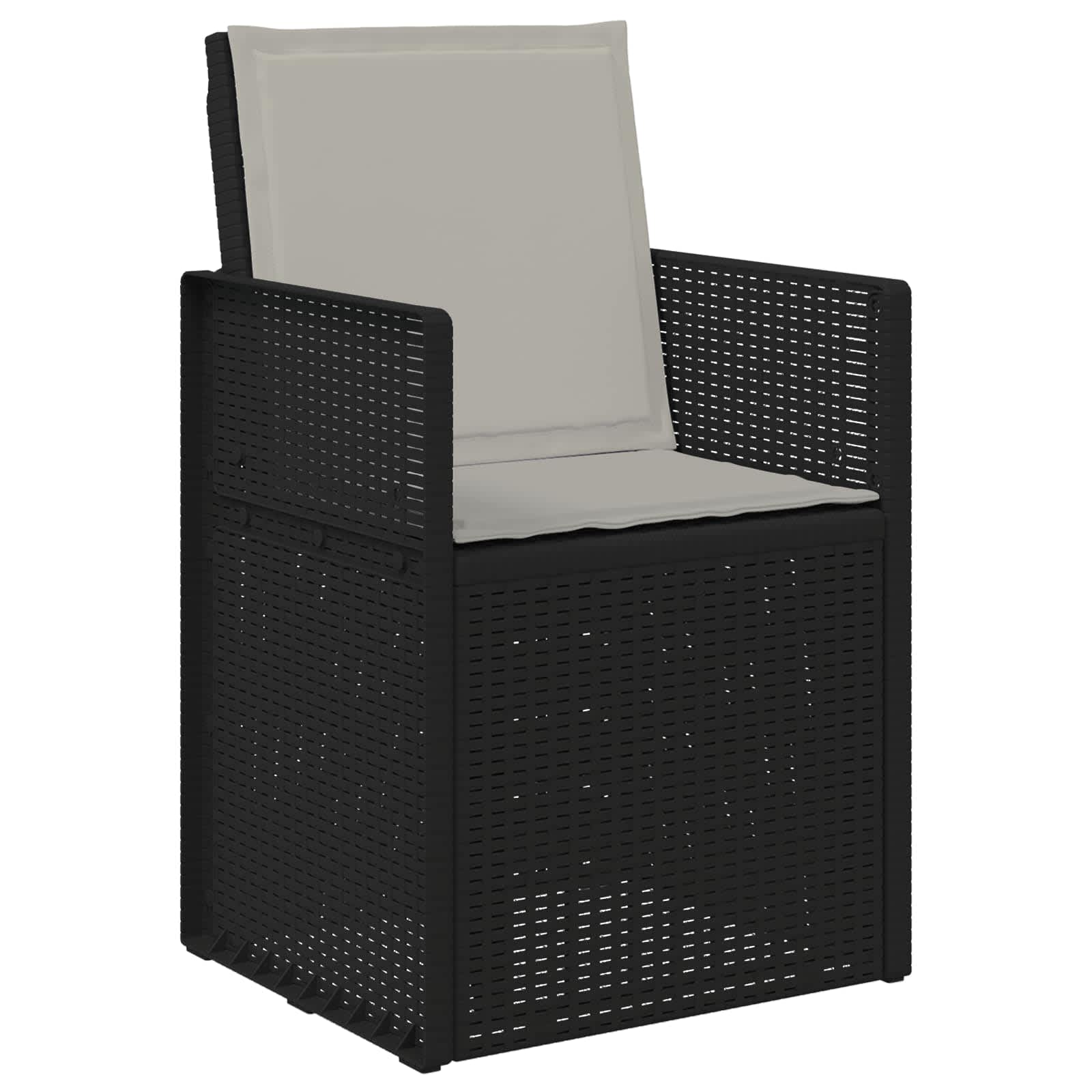 Ensemble de salle à manger pour jardin avec coussin 3 pcs PP - XIOS