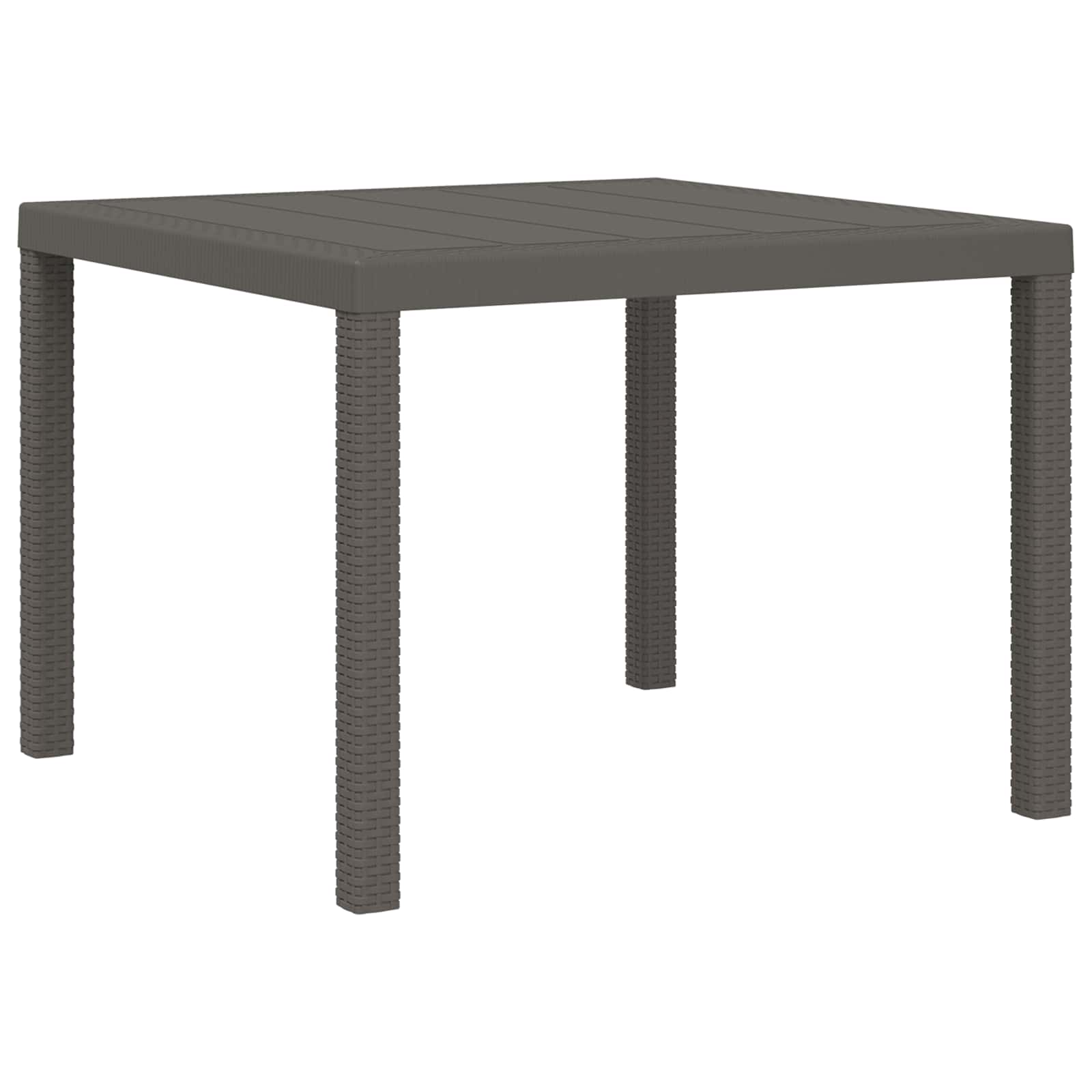Ensemble de salle à manger pour jardin 3 pc Gris clair PP - XIOS