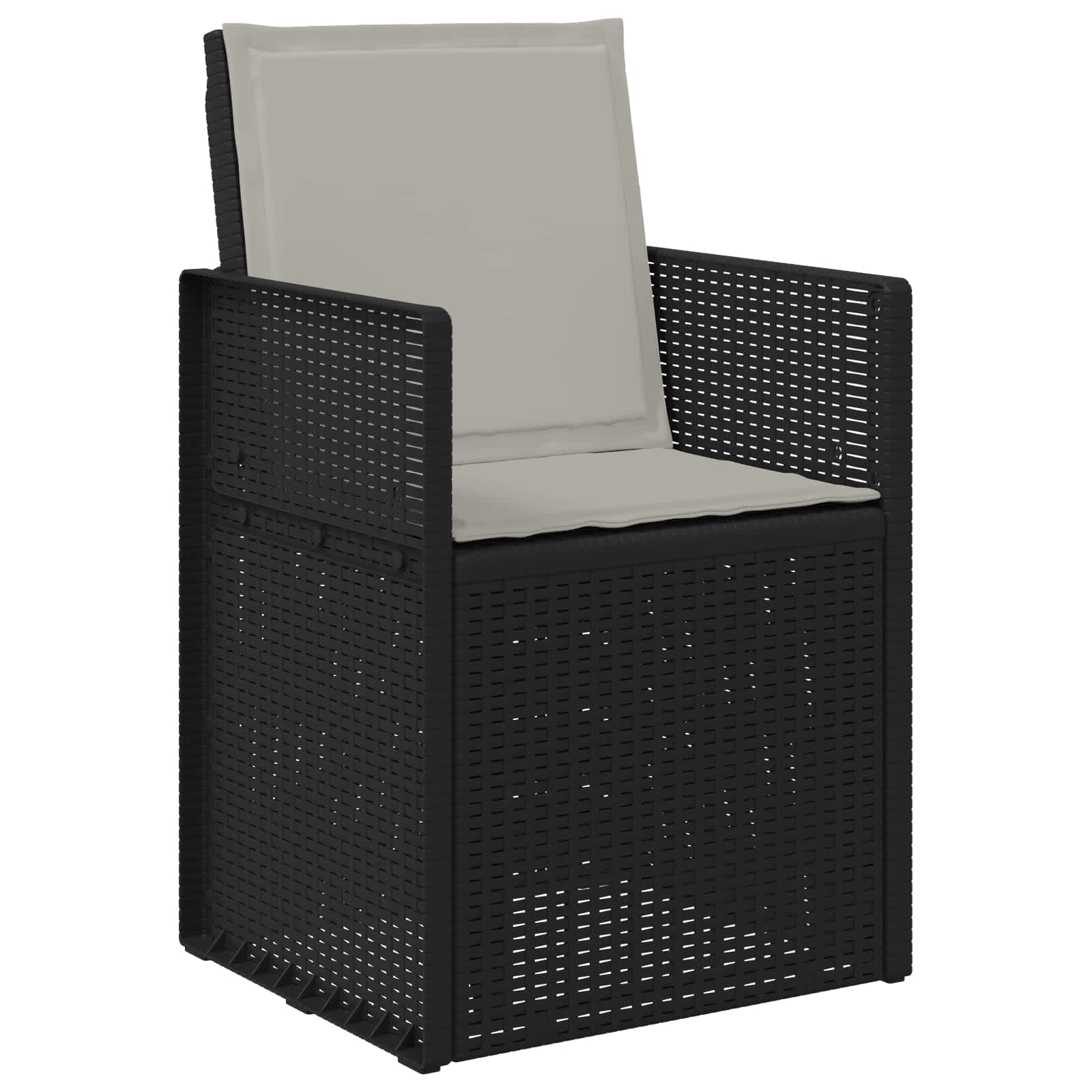 Ensemble de salle à manger pour jardin avec coussin 7 pcs PP - XIOS