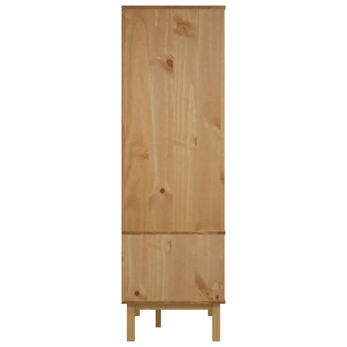 Armoire OTTA Noir 76,5 x 53 x 172 cm Bois de pin massif - XIOS