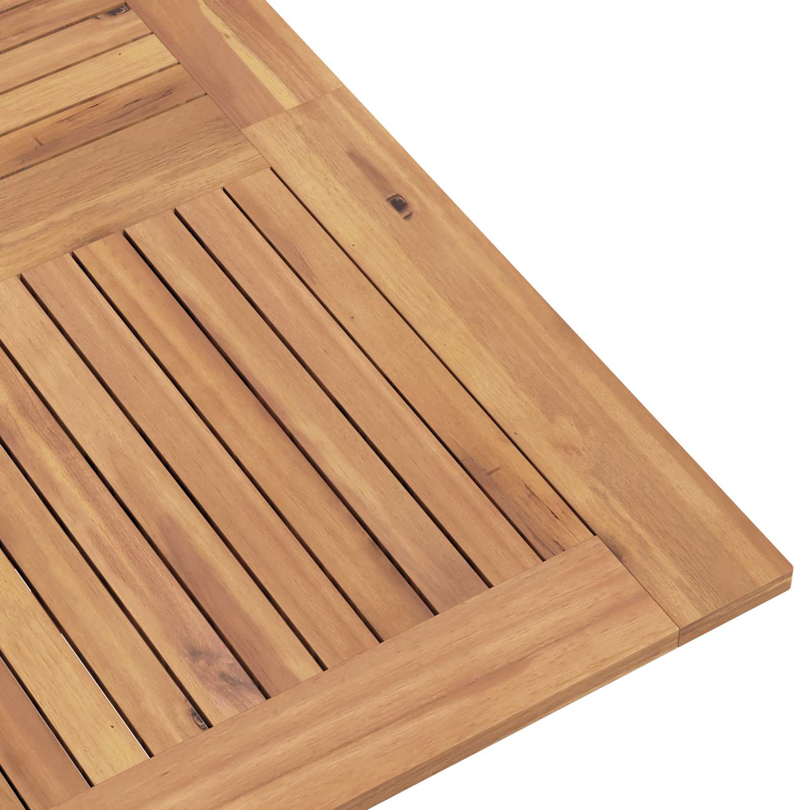 Ensemble bistro de jardin 3 pcs Marron Teck massif - XIOS