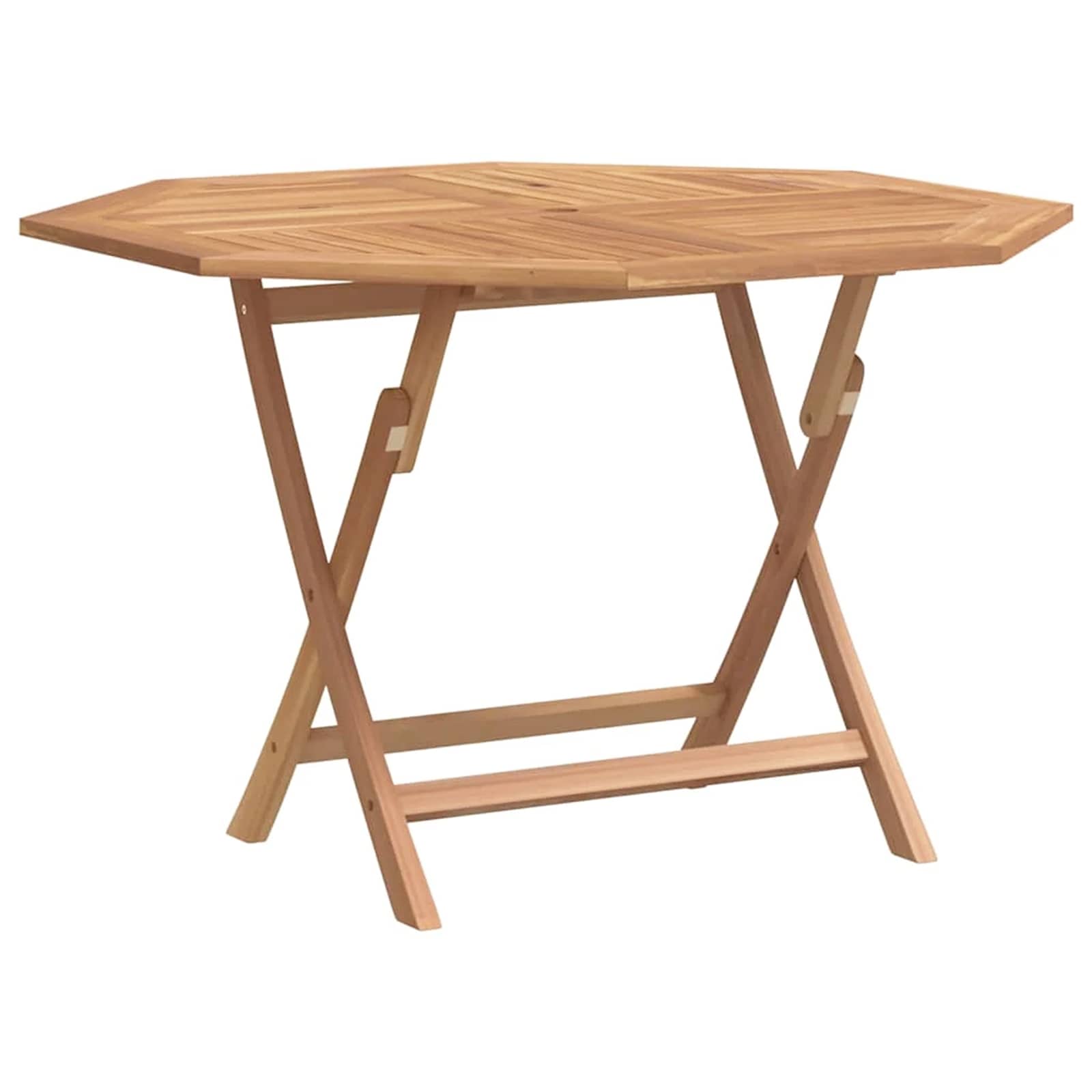 Ensemble bistro de jardin 3 pcs Marron Teck massif - XIOS
