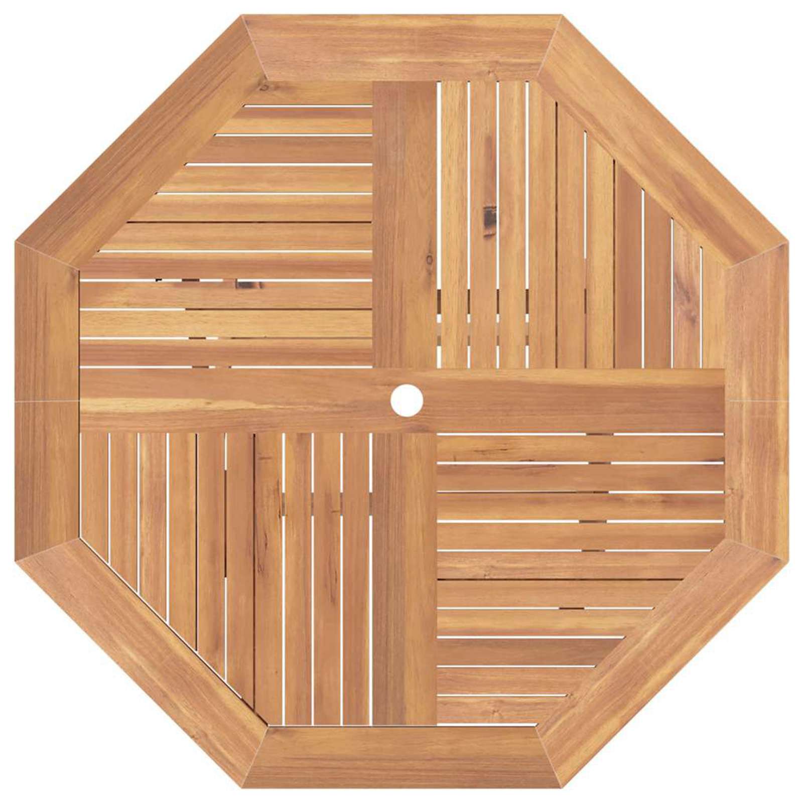 Ensemble bistro de jardin 3 pc Naturel Bois de teck massif