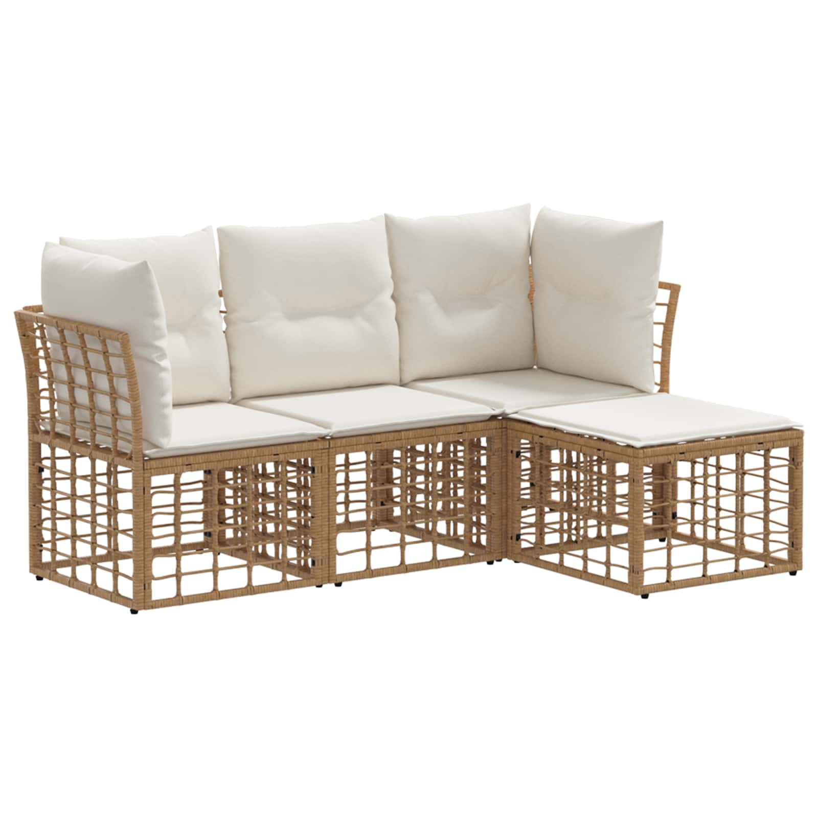 Ensemble de canapés d'extérieur Naturel Polyester - XIOS