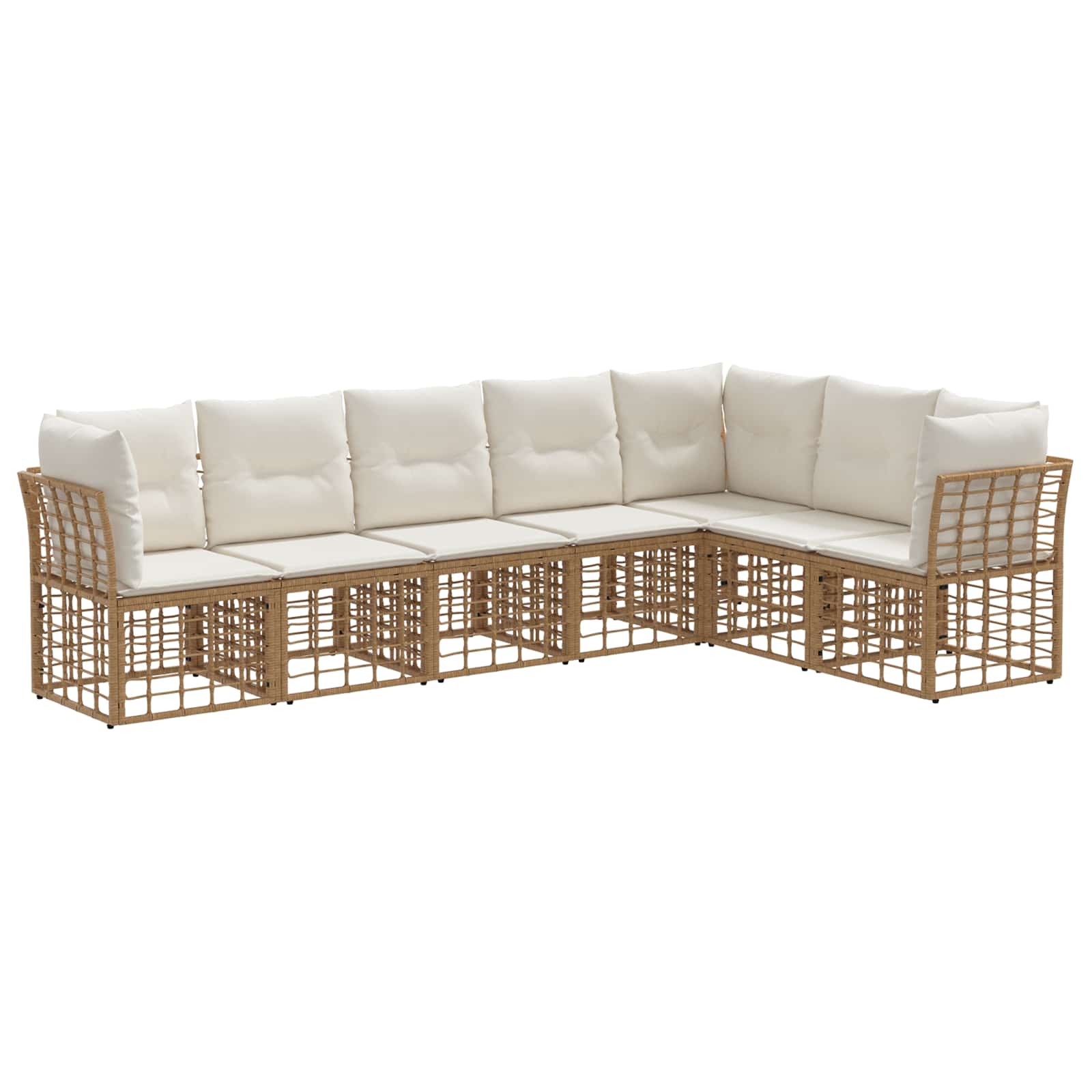 Ensemble de canapés d'extérieur Naturel Polyester - XIOS