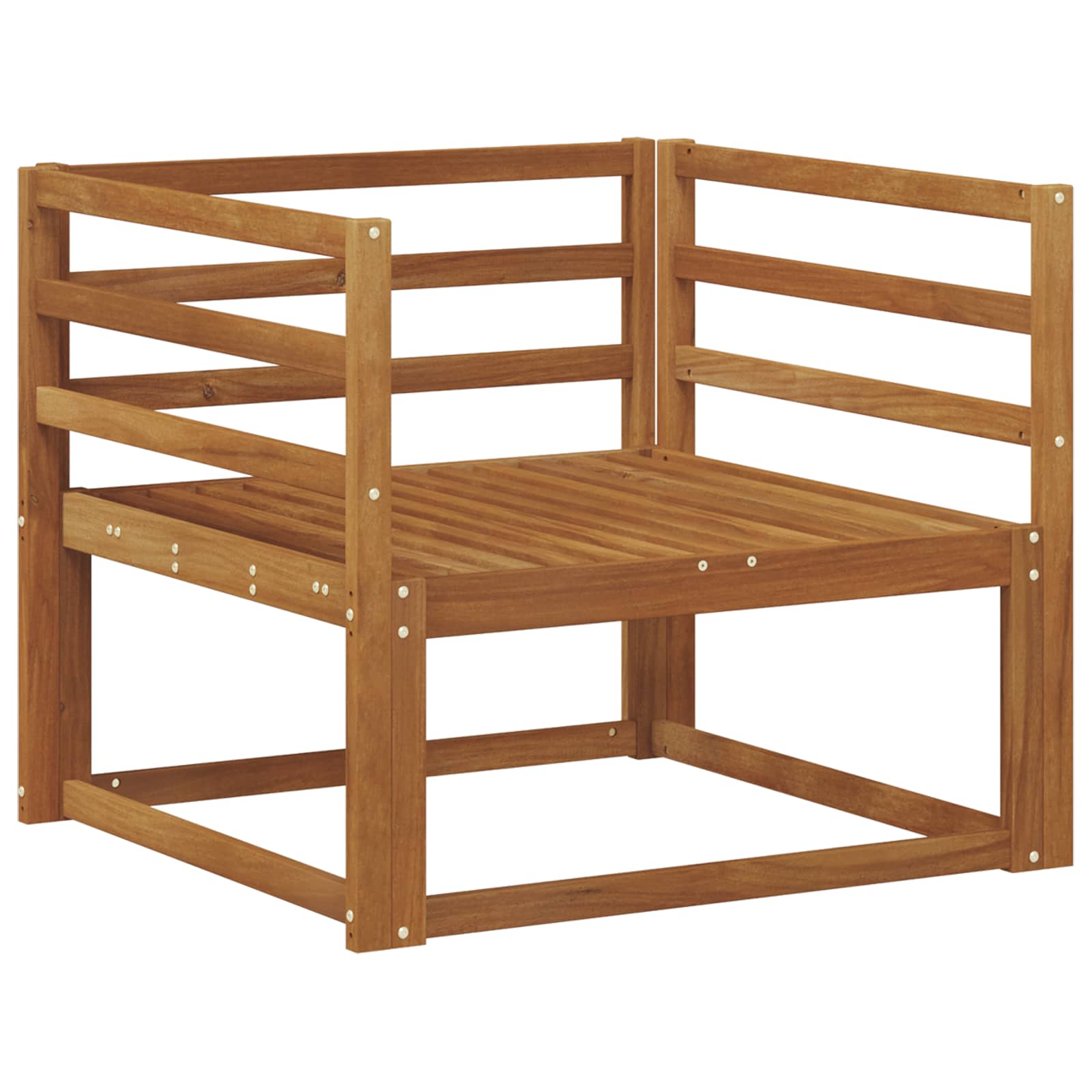 Sofa de milieu extérieur Bois d'Acacia Massif Naturel - XIOS