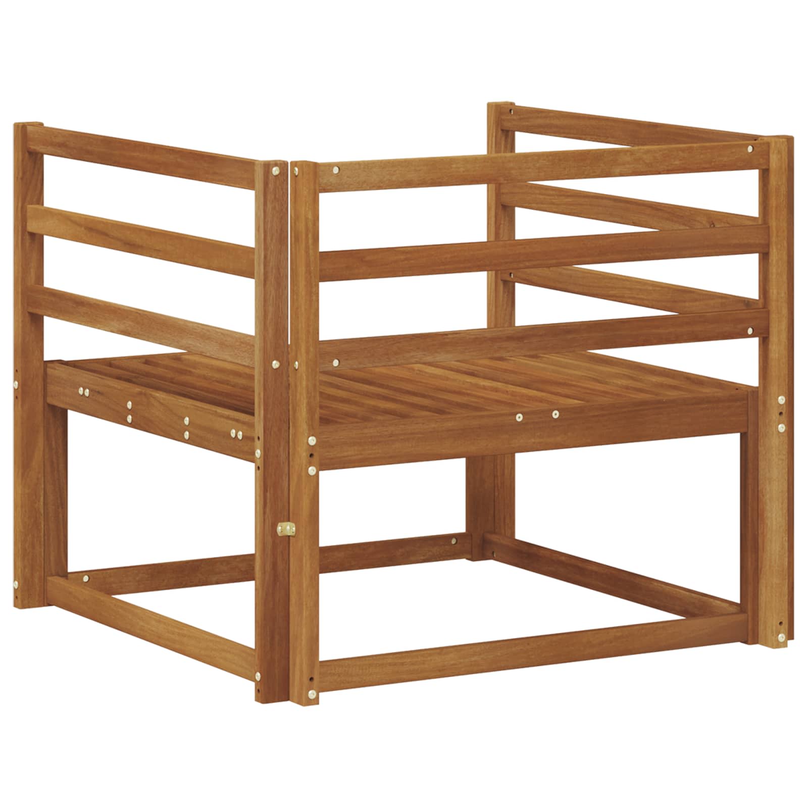 Sofa de milieu extérieur Bois d'Acacia Massif Naturel - XIOS