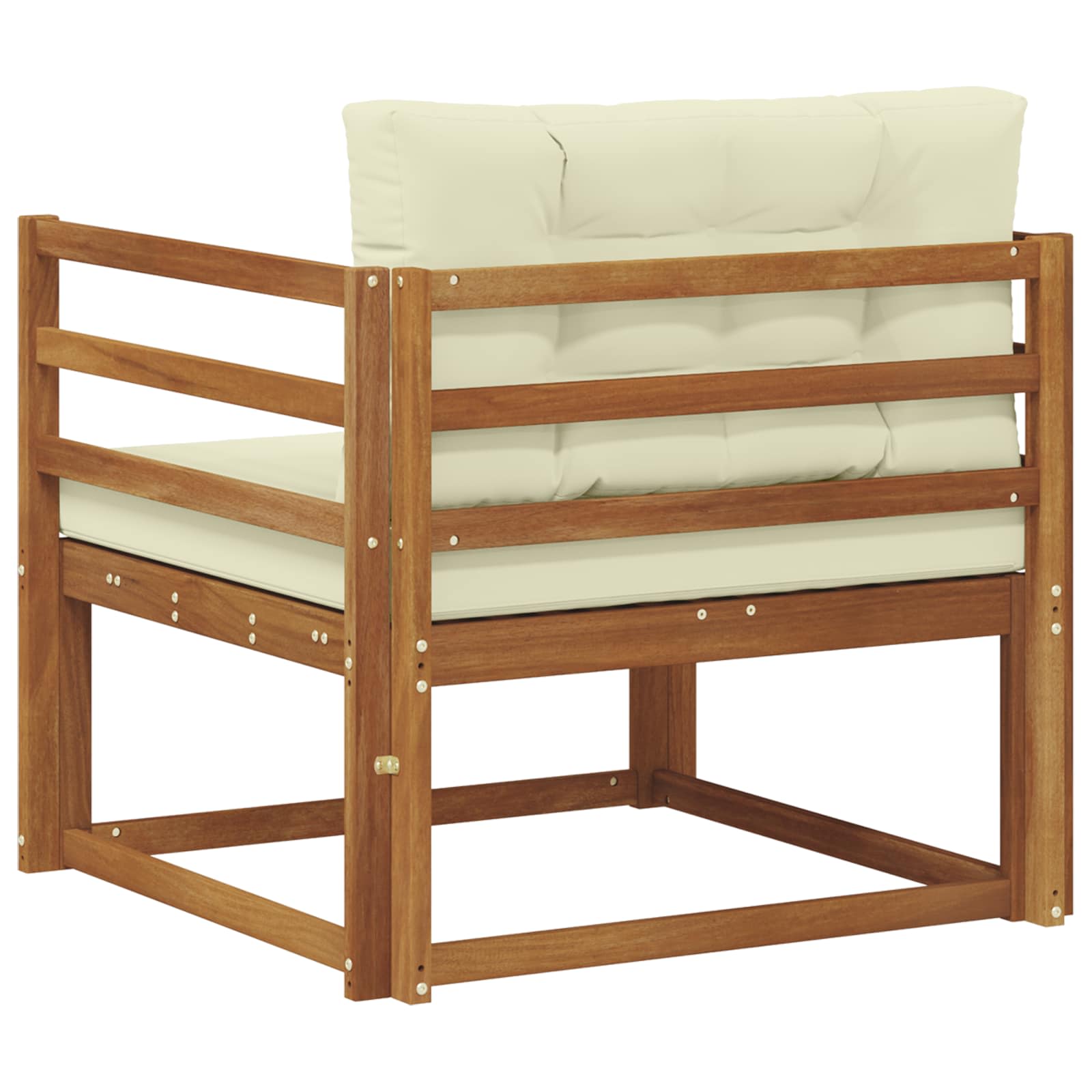 Sofa de milieu extérieur Bois d'Acacia Massif Naturel - XIOS