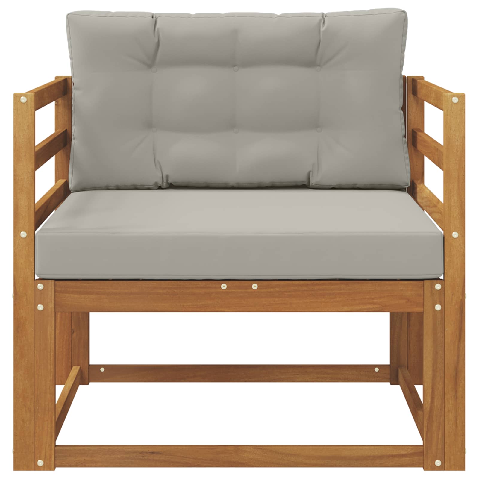 Sofa de milieu extérieur Bois d'Acacia Massif Naturel - XIOS