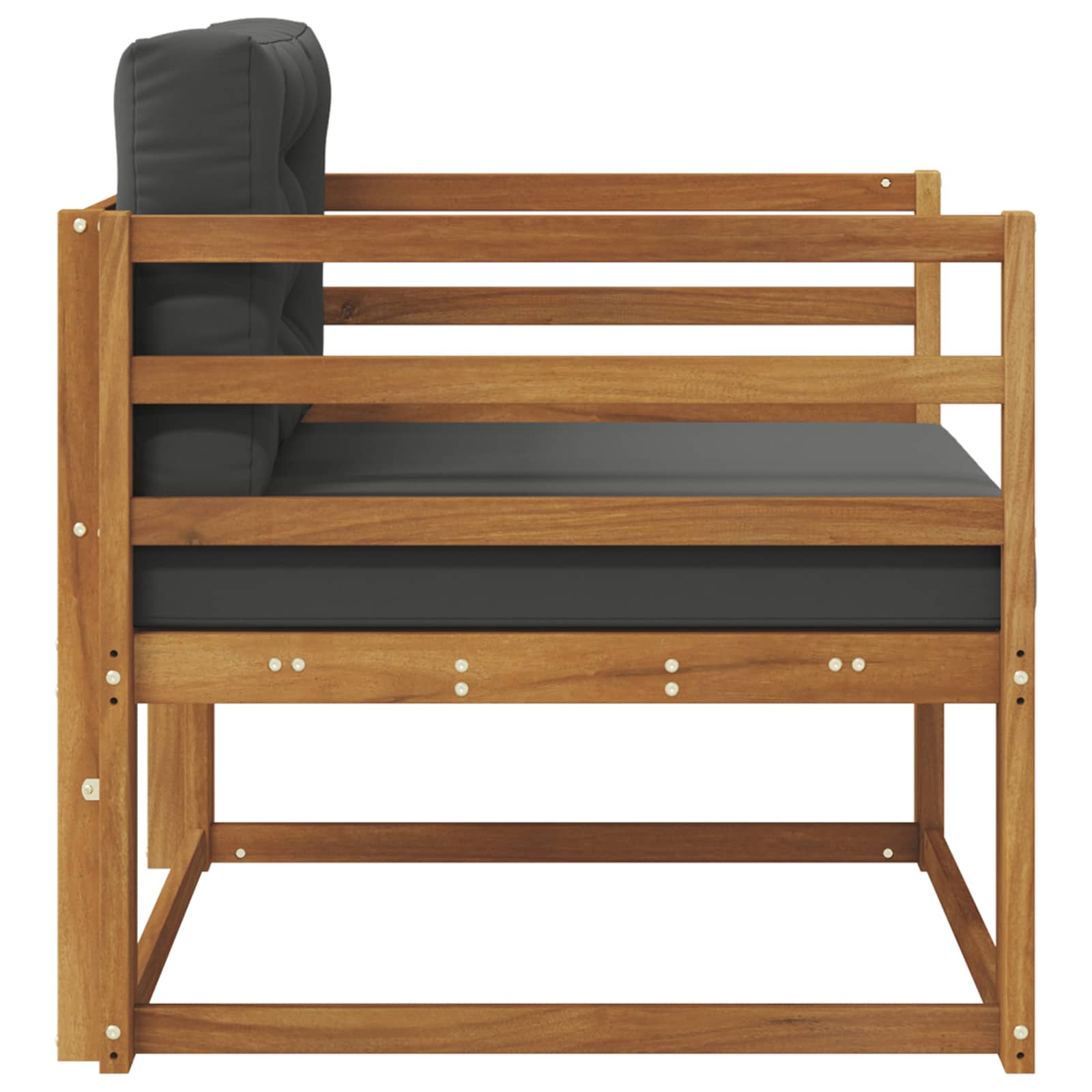 Sofa de milieu extérieur Bois d'Acacia Massif Naturel - XIOS