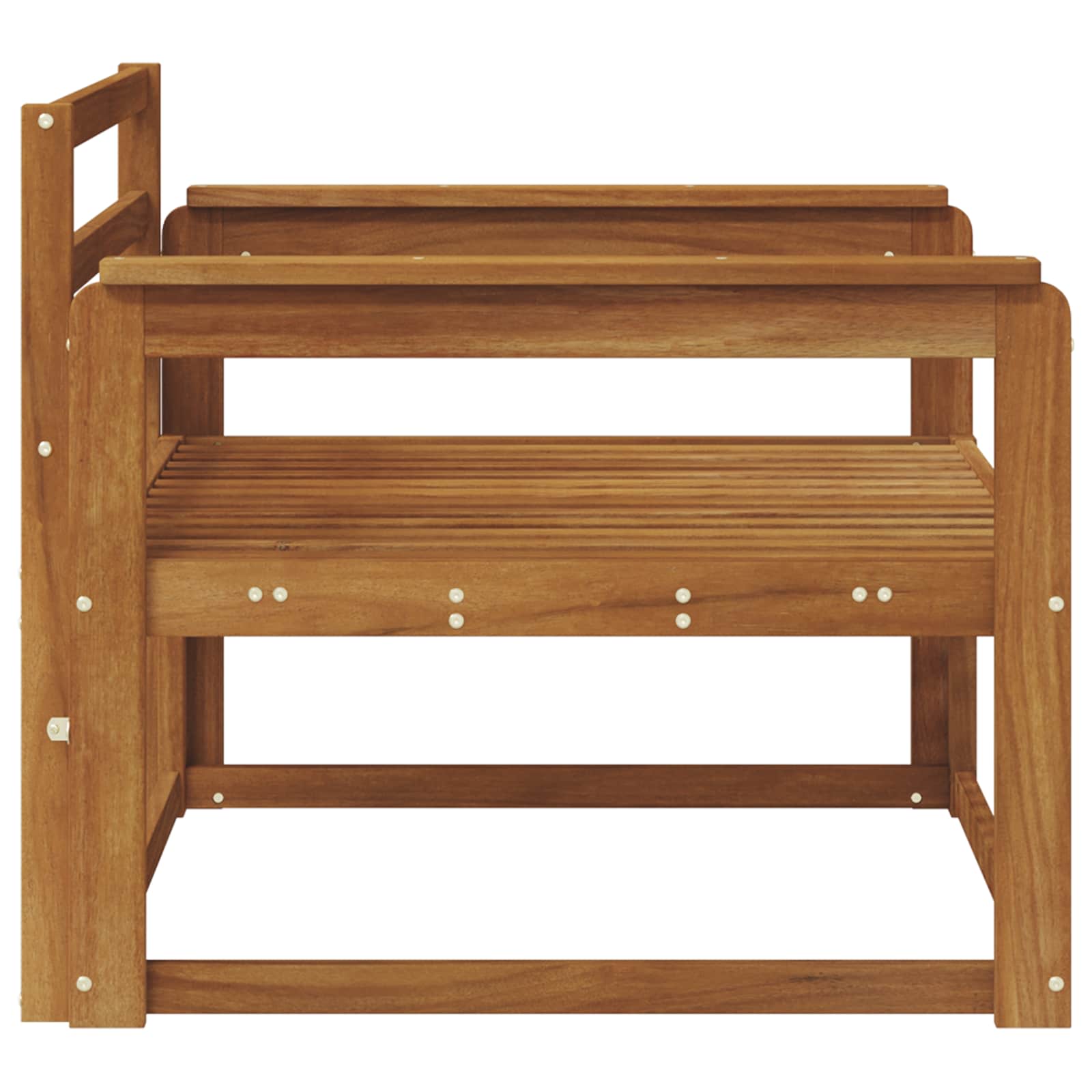 Sofa de milieu extérieur Bois d'Acacia Massif Naturel - XIOS