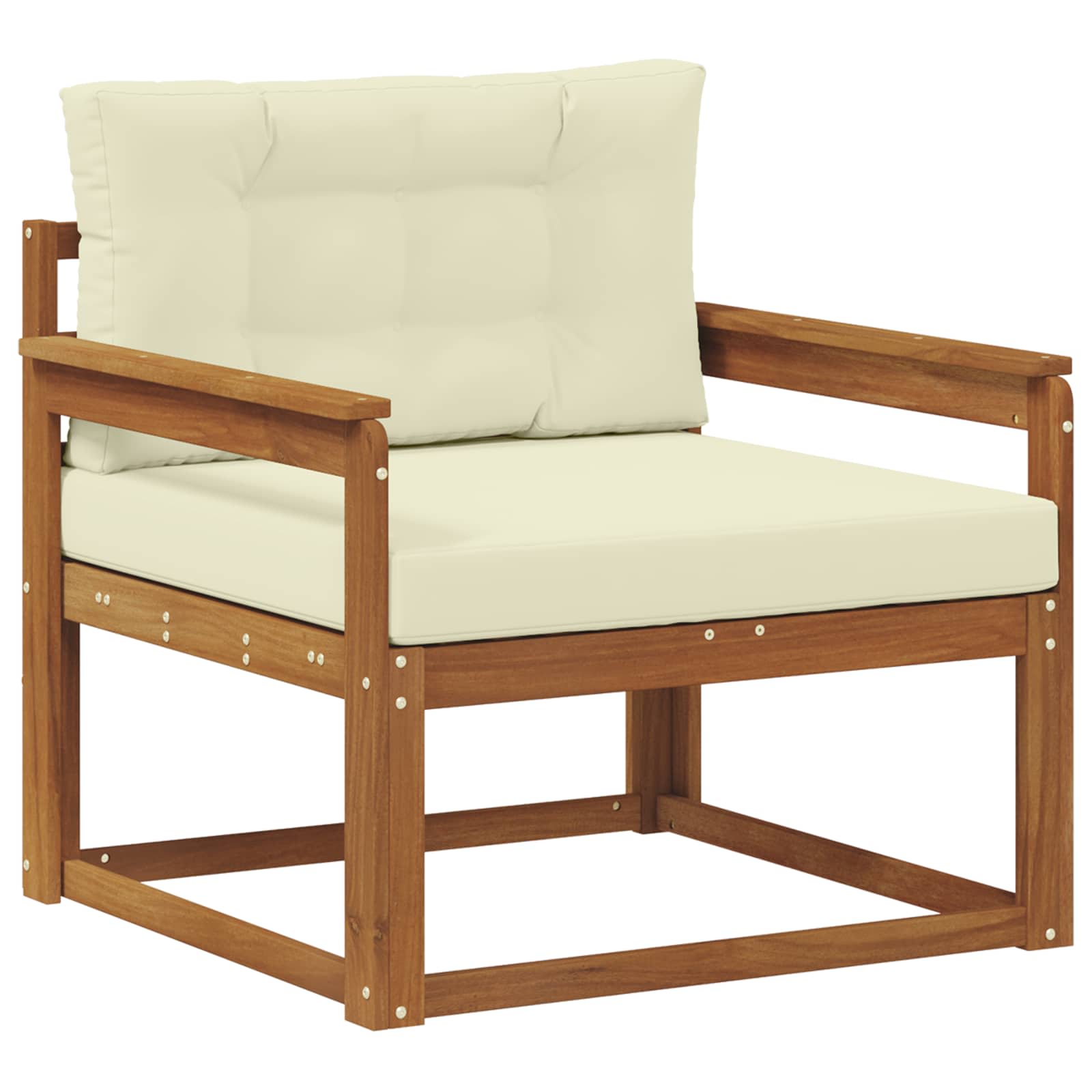 Sofa de milieu extérieur Bois d'Acacia Massif Naturel - XIOS