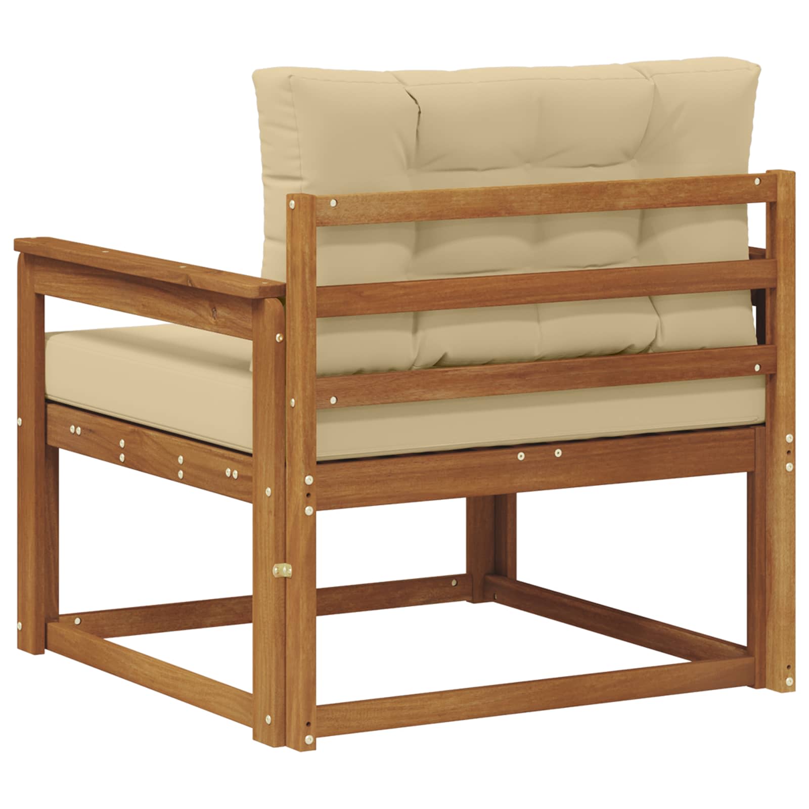 Sofa de milieu extérieur Bois d'Acacia Massif Naturel - XIOS