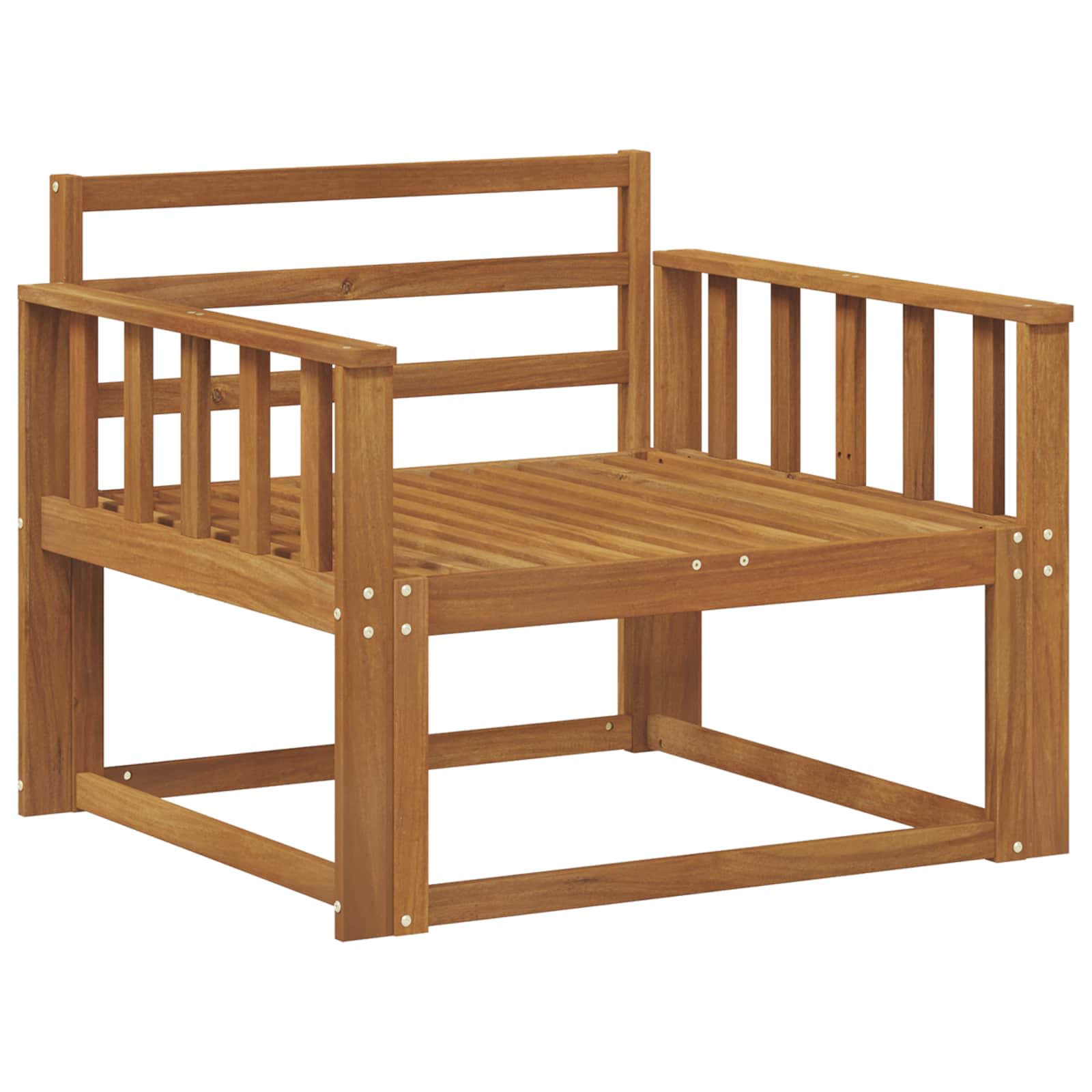 Sofa de milieu extérieur Bois d'Acacia Massif Naturel - XIOS