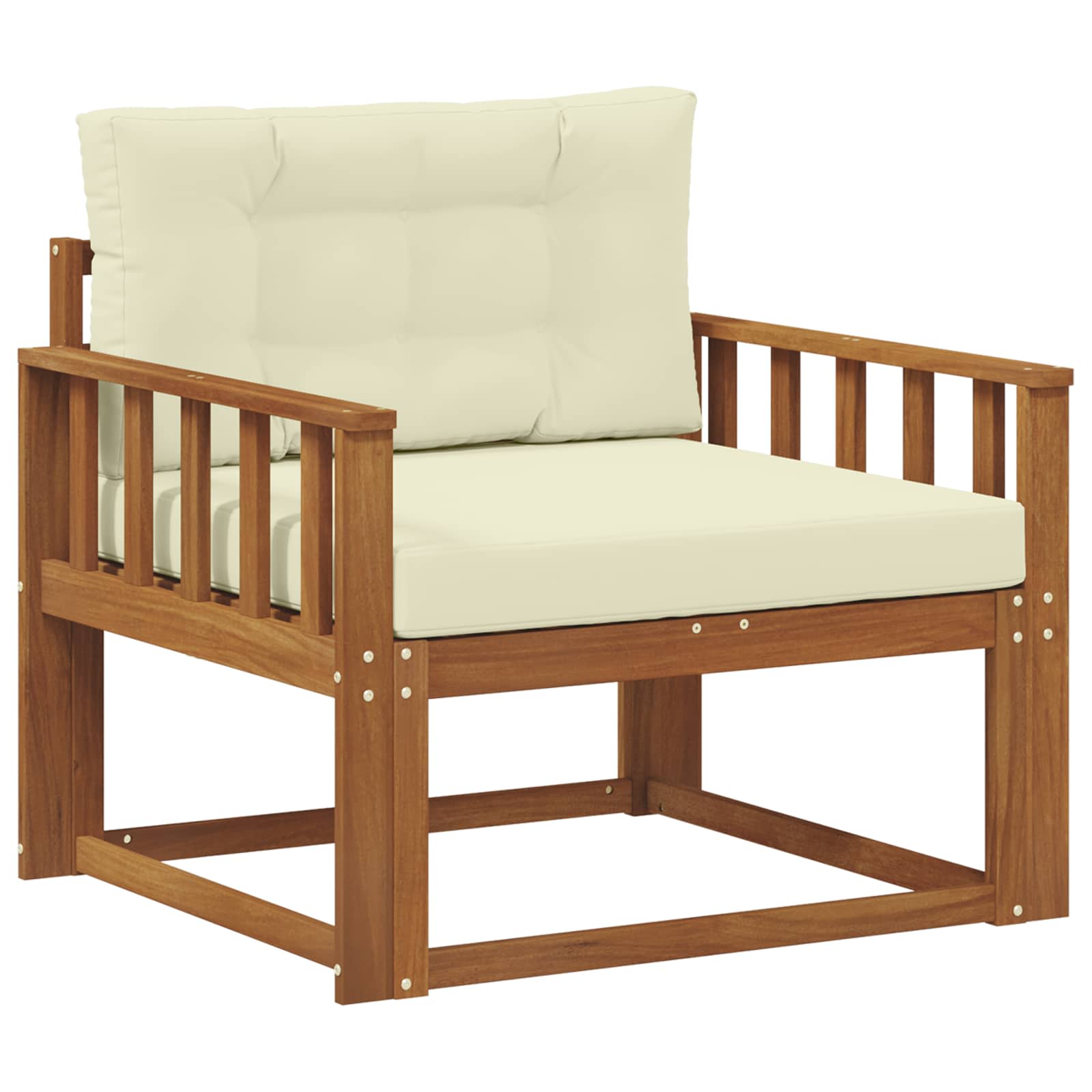 Sofa de milieu extérieur Bois d'Acacia Massif Naturel - XIOS