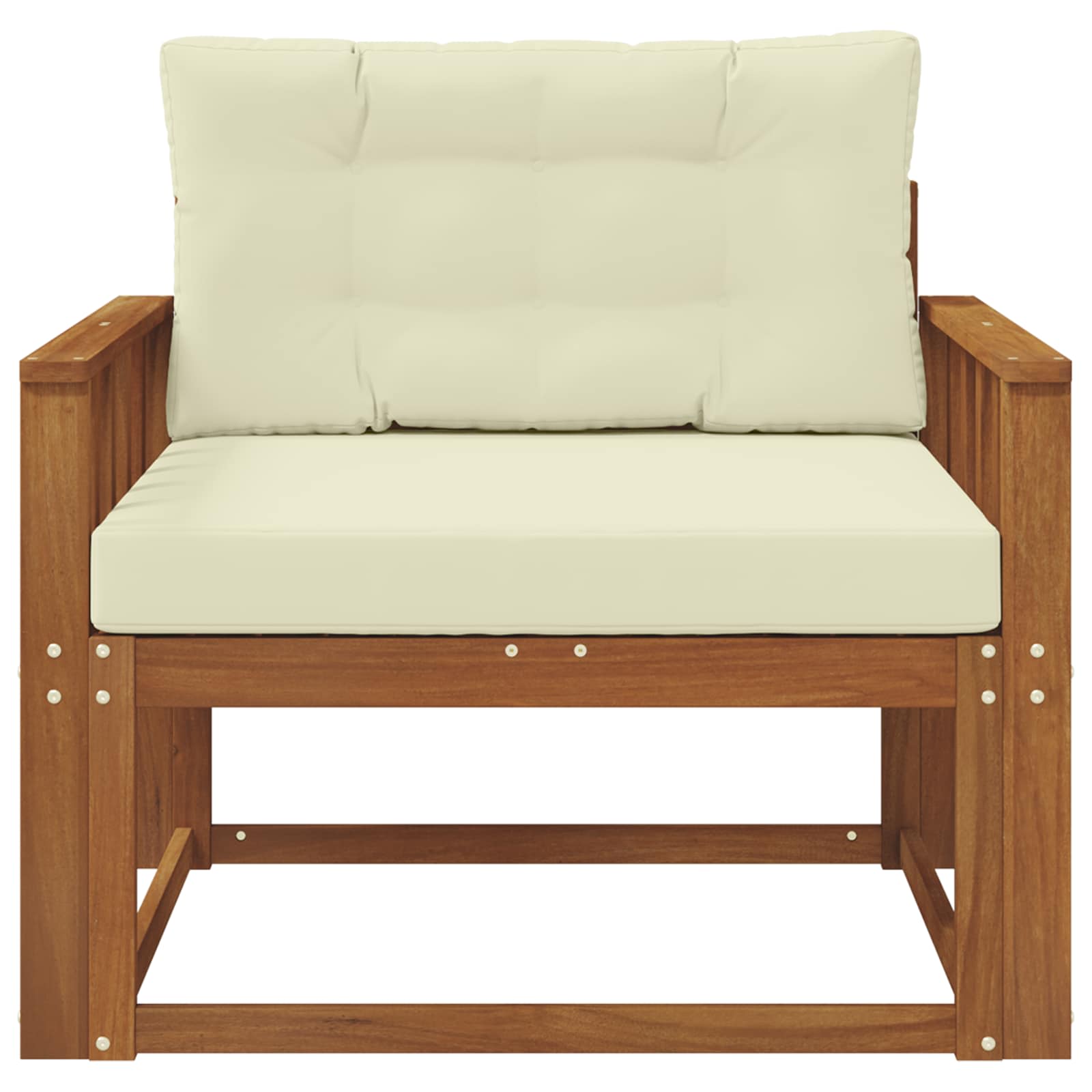 Sofa de milieu extérieur Bois d'Acacia Massif Naturel - XIOS